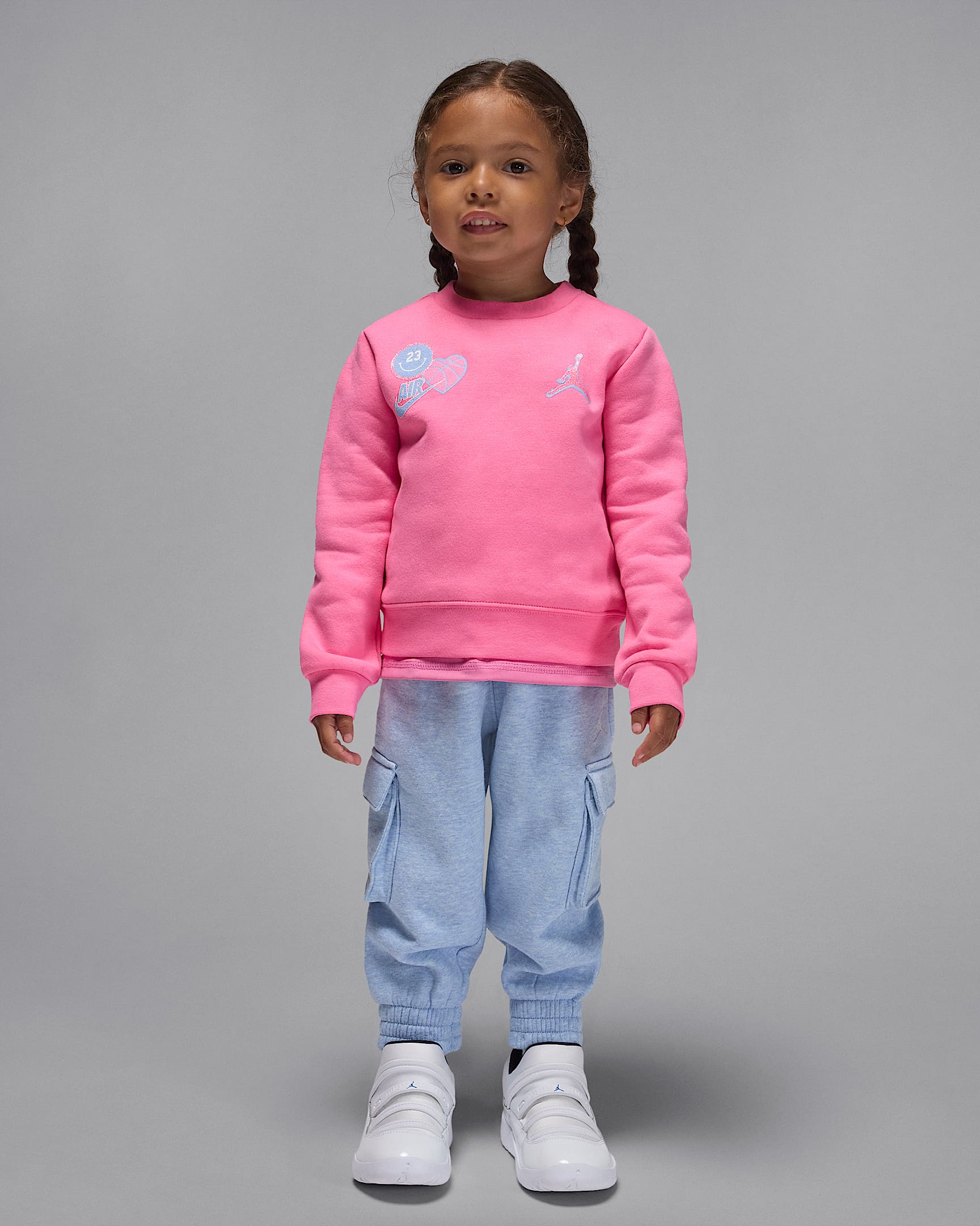 Jordan Blue Jeans and Bling Toddler 2-Piece Pants Set - Cobalt Bliss