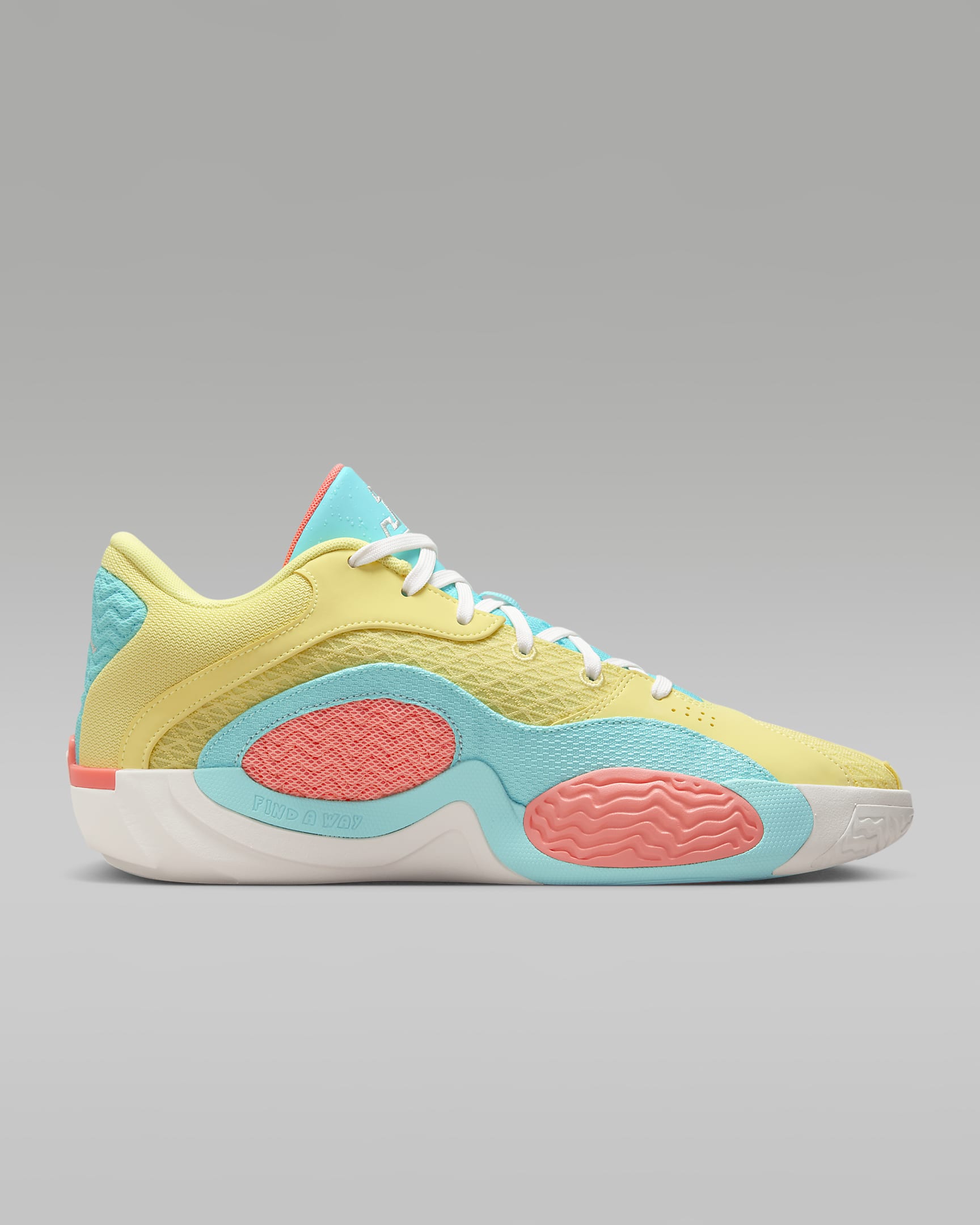 Tenis de básquetbol Tatum 2 "Lemonade" - Citrón claro/Verde aurora/Rosa atómico/Vela