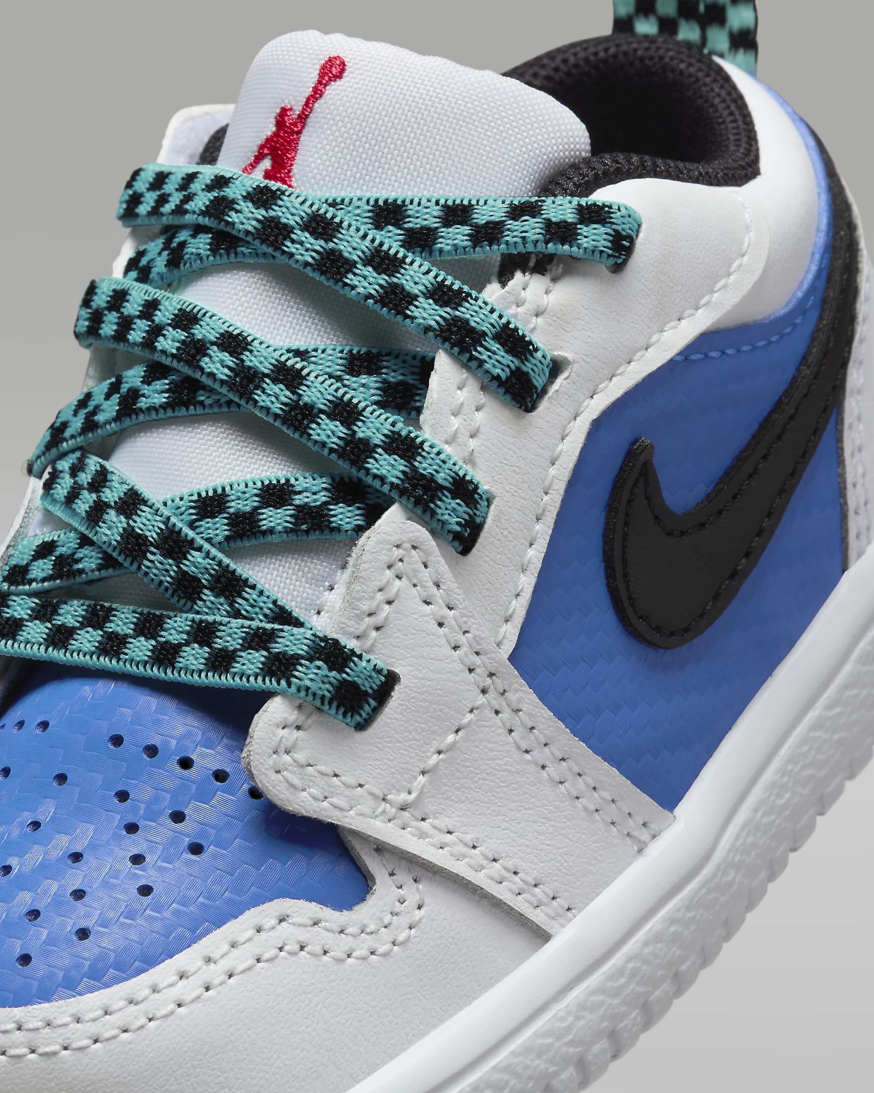 Jordan 1 Low Alt SE Baby/Toddler Shoes - White/Hyper Royal/Hyper Jade/Black