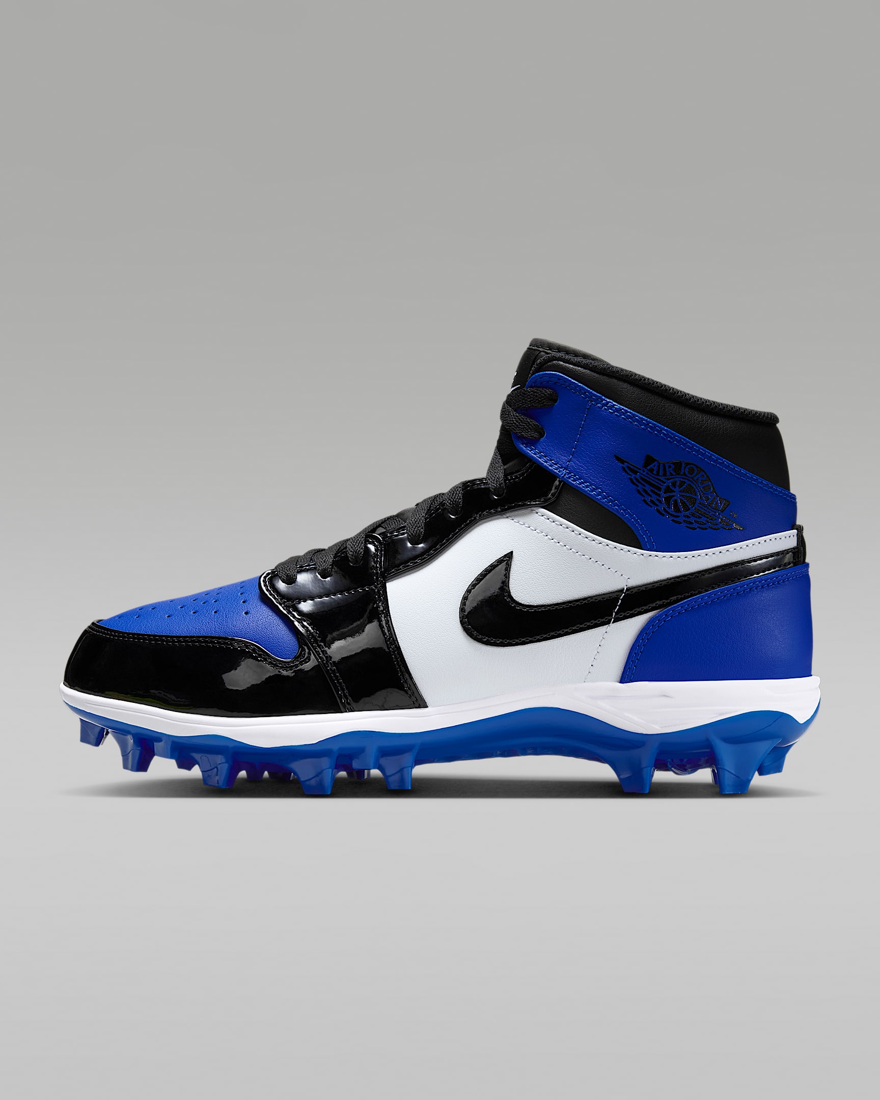 Tacos de fútbol americano para hombre Jordan 1 Mid TD - Royal juego/Blanco/Negro