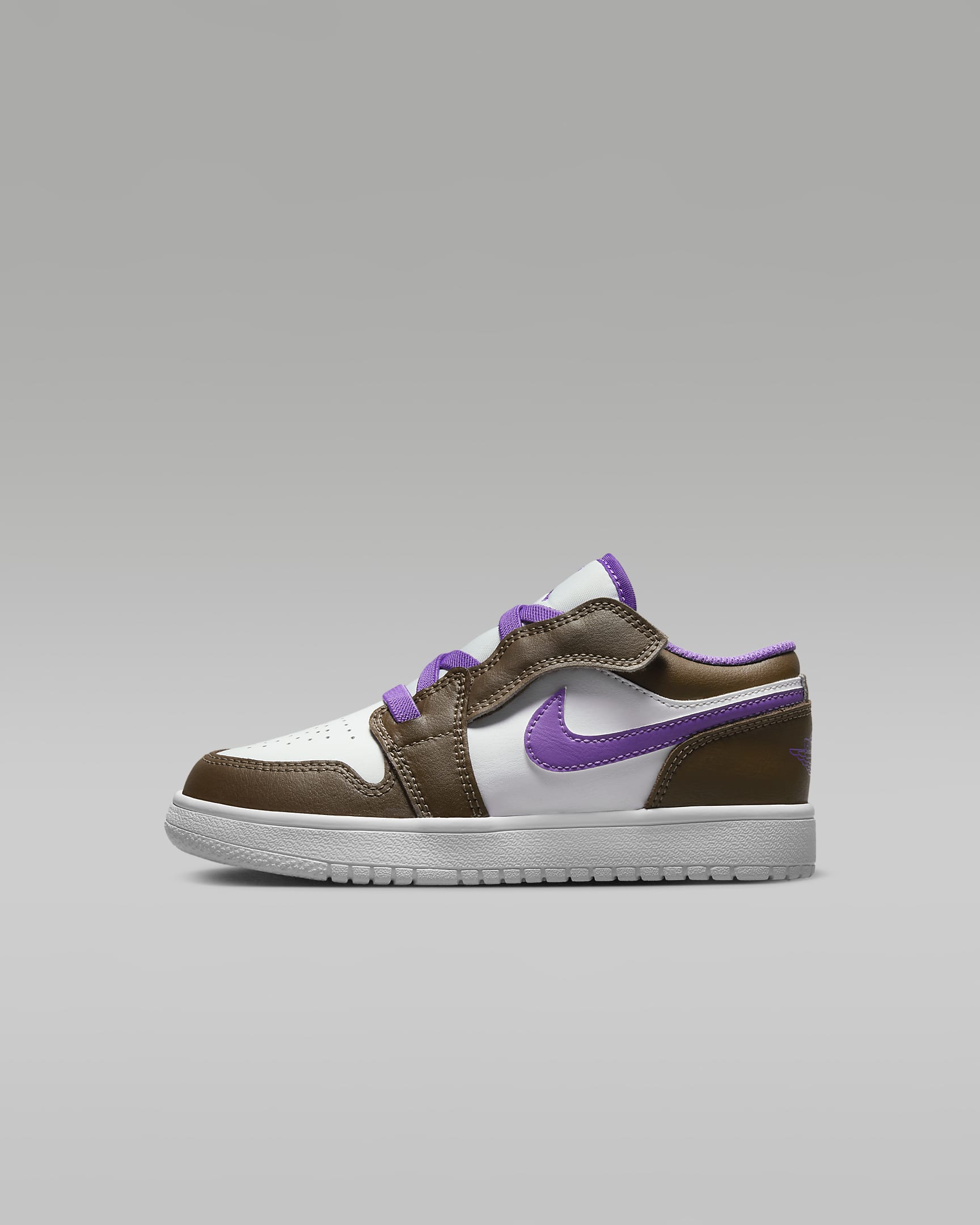 Jordan 1 Low Alt Younger Kids' Shoe - Palomino/White/Wild Berry