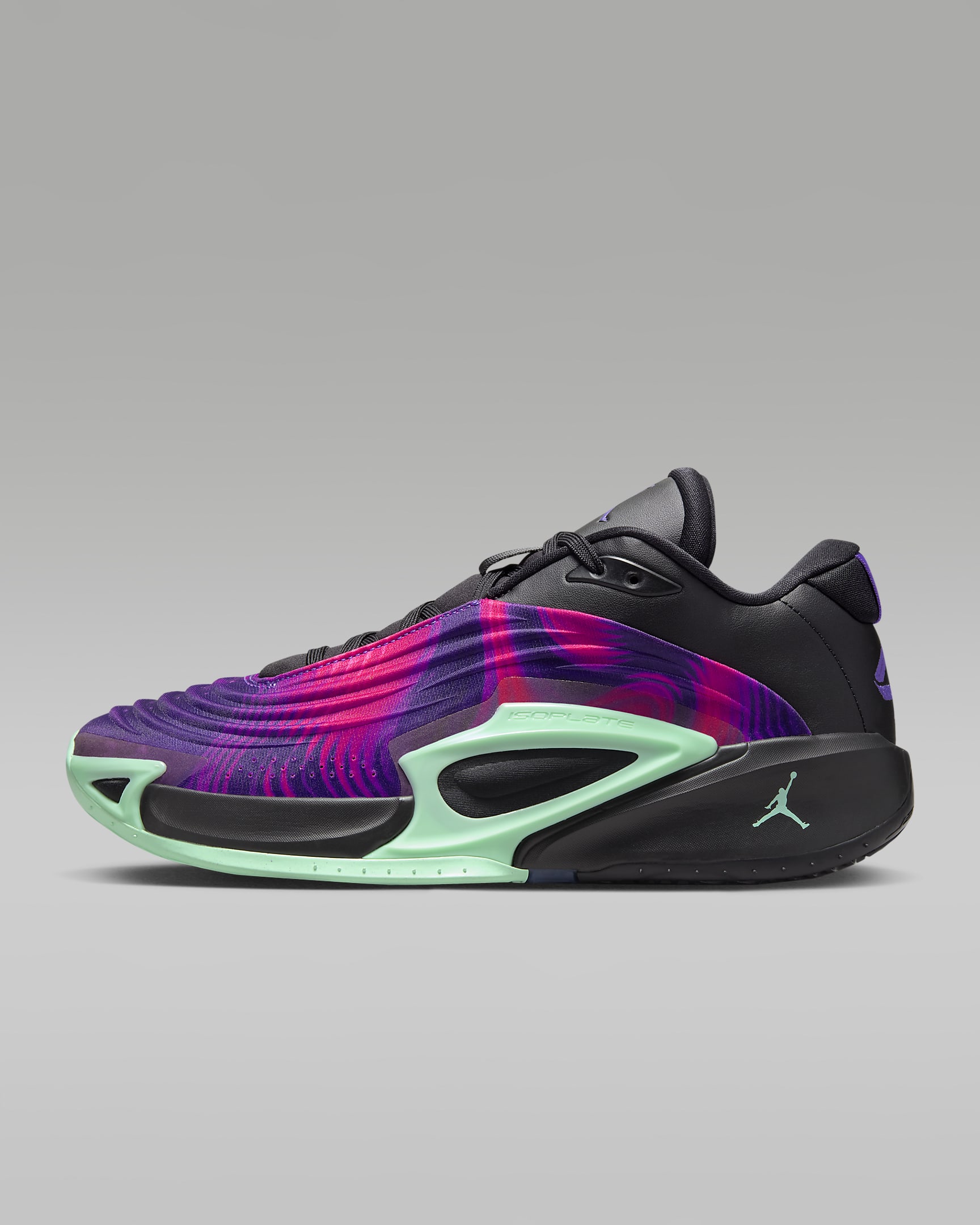 Basketbalové boty Luka 3 „Midnight Racer“ - Černá/Mint Foam/Hyper Pink/Hyper Grape