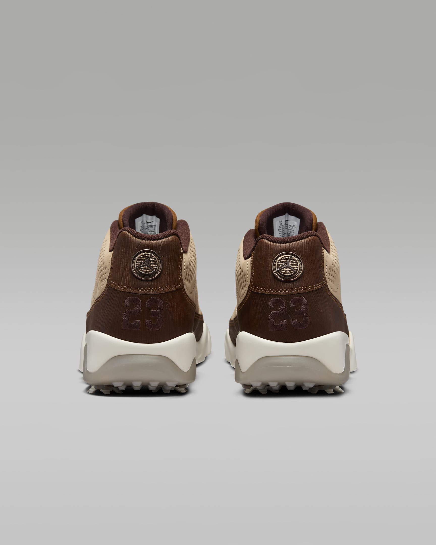 Air Jordan 9 G NRG Golf Shoes - Hemp/Pecan/Sail/Earth