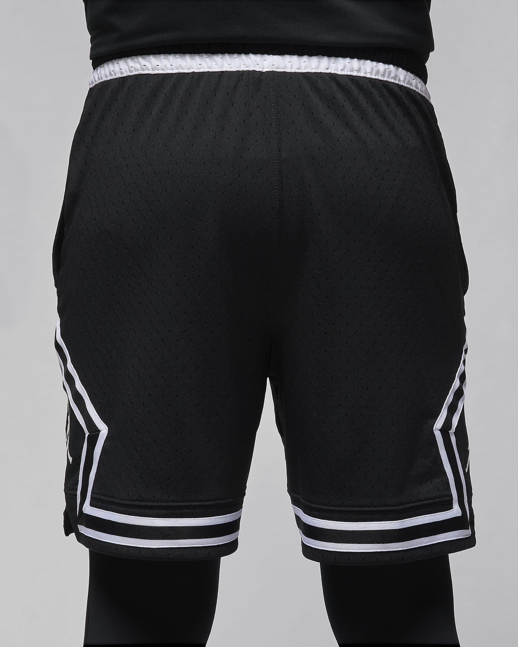 Jordan Dri-FIT Sport Men's Diamond Shorts - Black/White/White/White