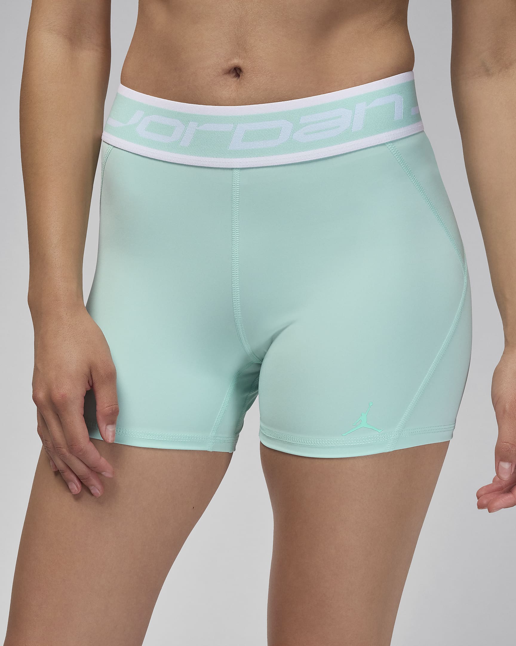 Jordan Sport Damenshorts (ca. 12,5 cm) - Light Dew/Hyper Turquoise