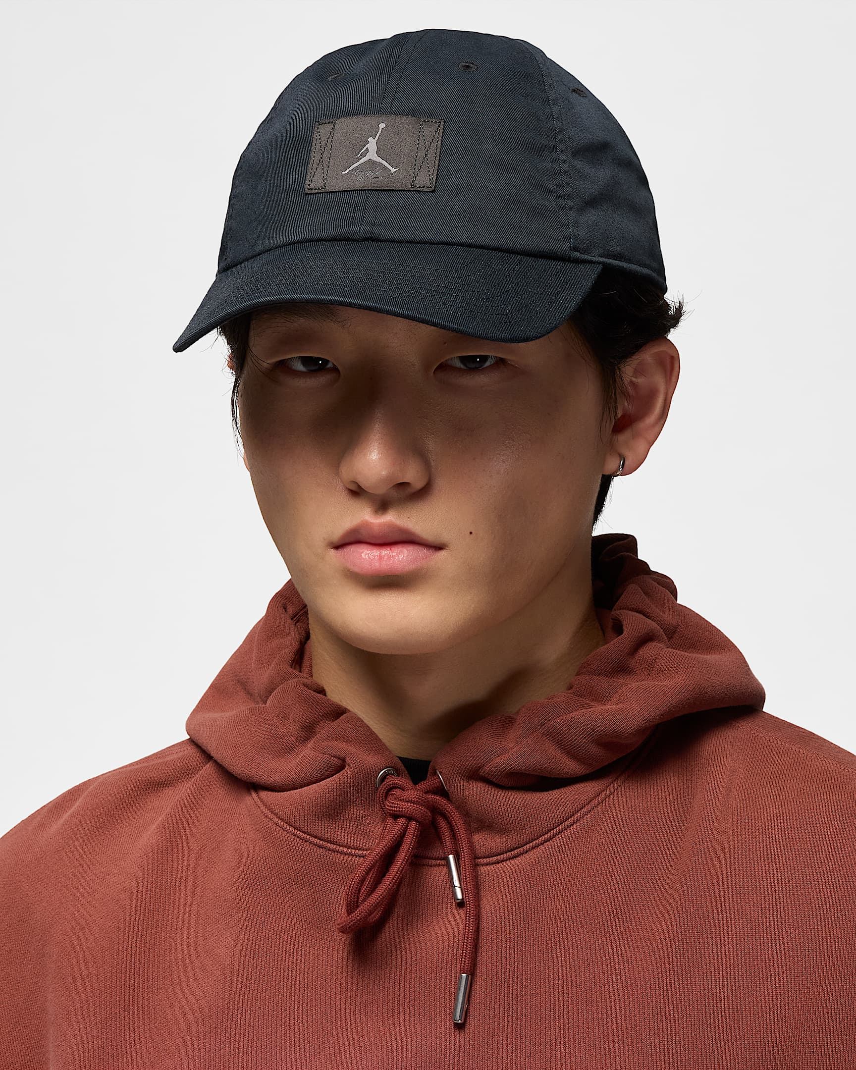 Jordan Club Cap Adjustable Hat - Black/Iron Grey