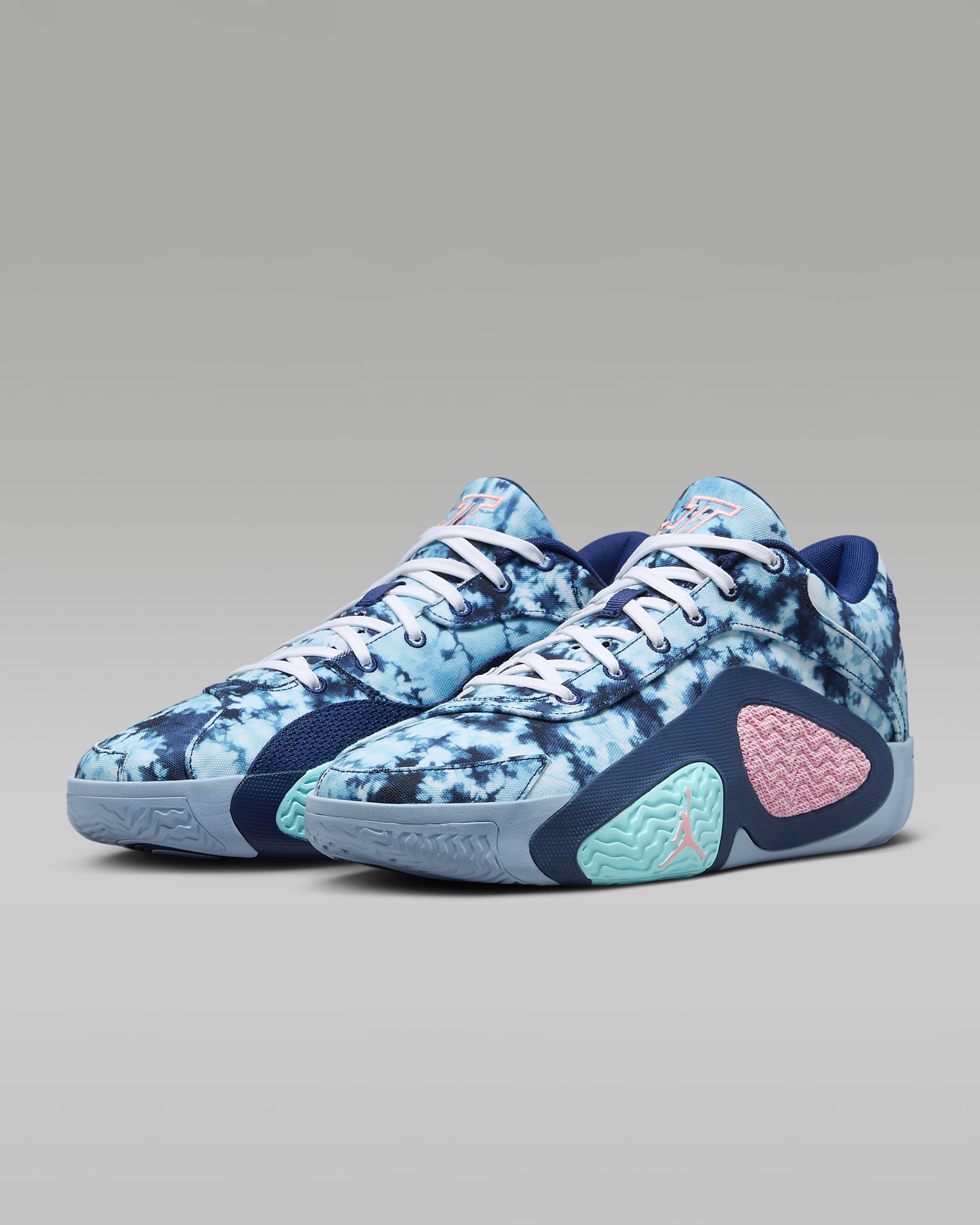 Tatum 2 PF 籃球鞋 - Blue Void/Leche Blue/Tropical Twist/Bleached Coral