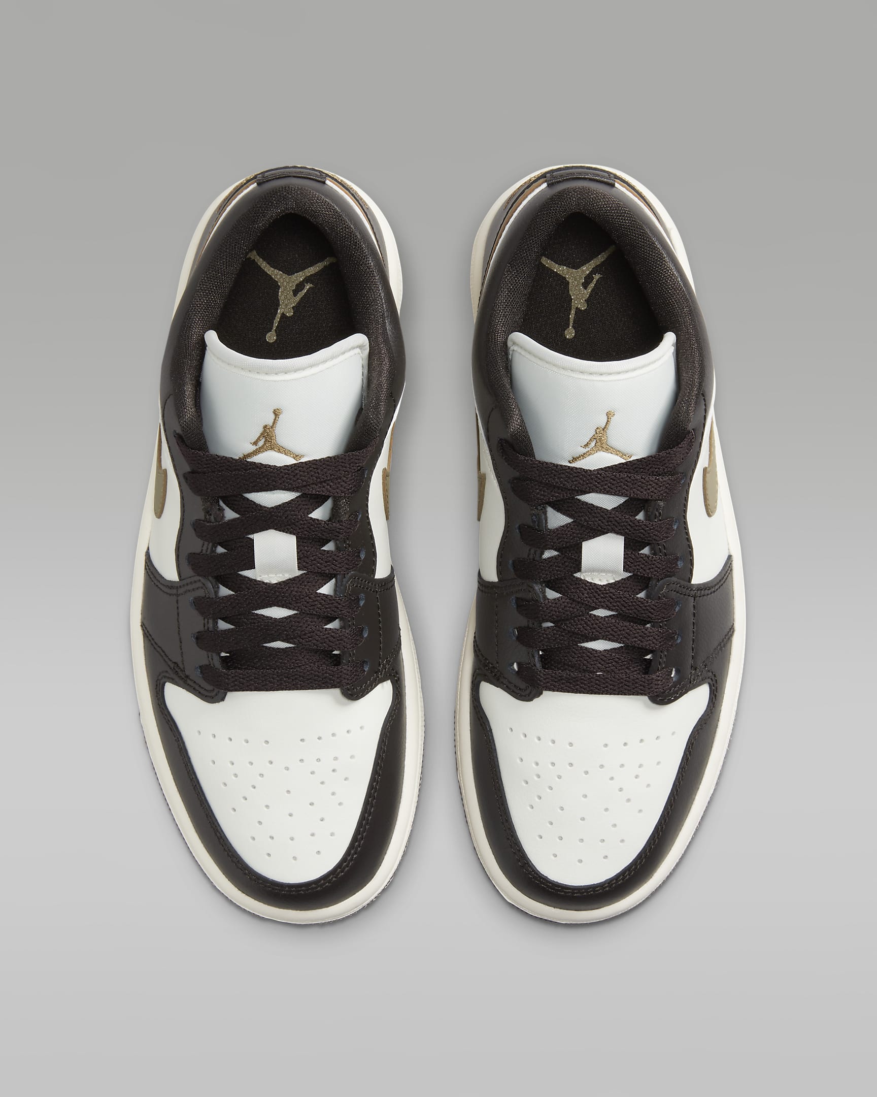 Air Jordan 1 Low Women's Shoes - Shadow Brown/Sail/Brown Kelp