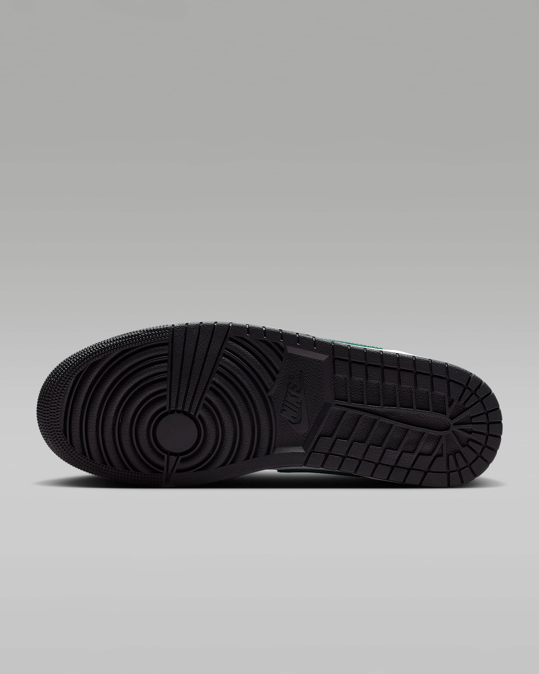 Air Jordan 1 Low Men's Shoes - Black/Gorge Green/Summit White