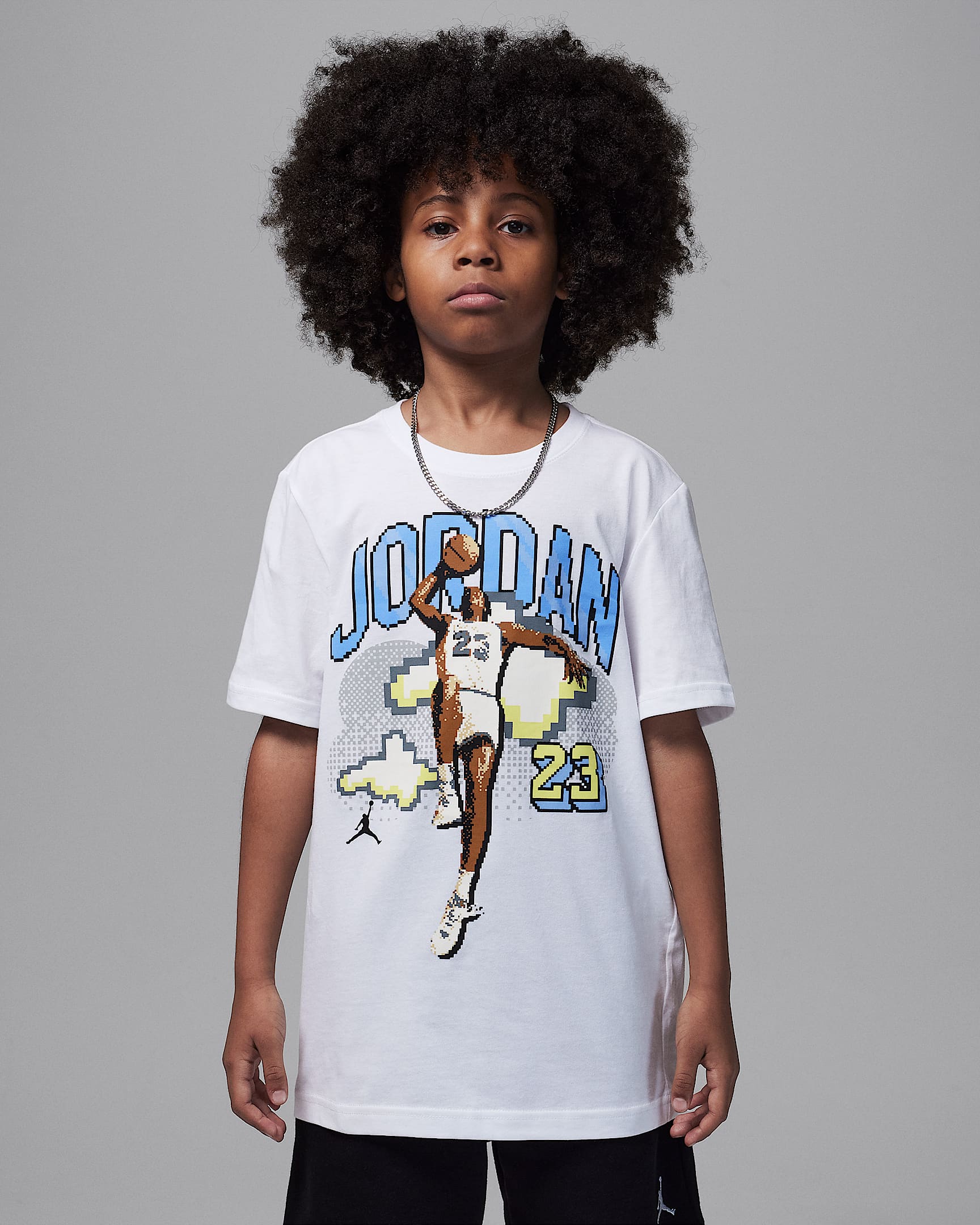 Jordan Customized Air Samarreta Digi - Nen/a - Blanc