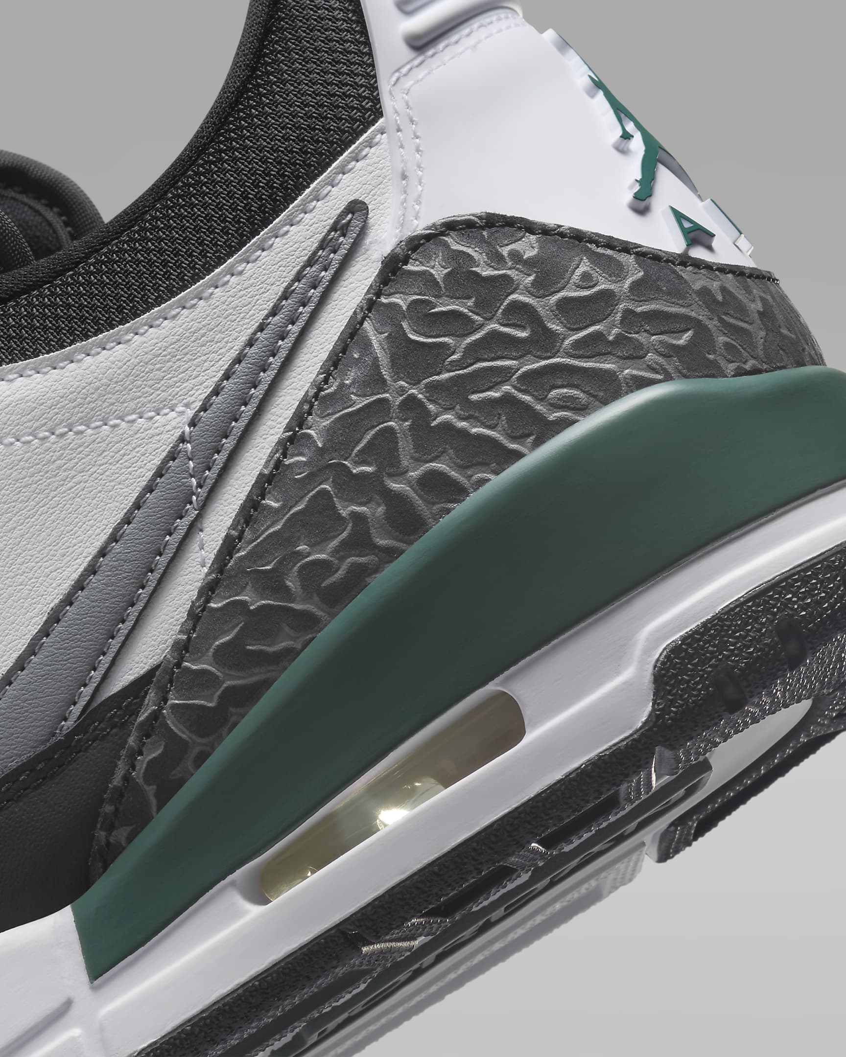 Air Jordan Legacy 312 Low Men's Shoes - White/Black/Cool Grey/Oxidised Green