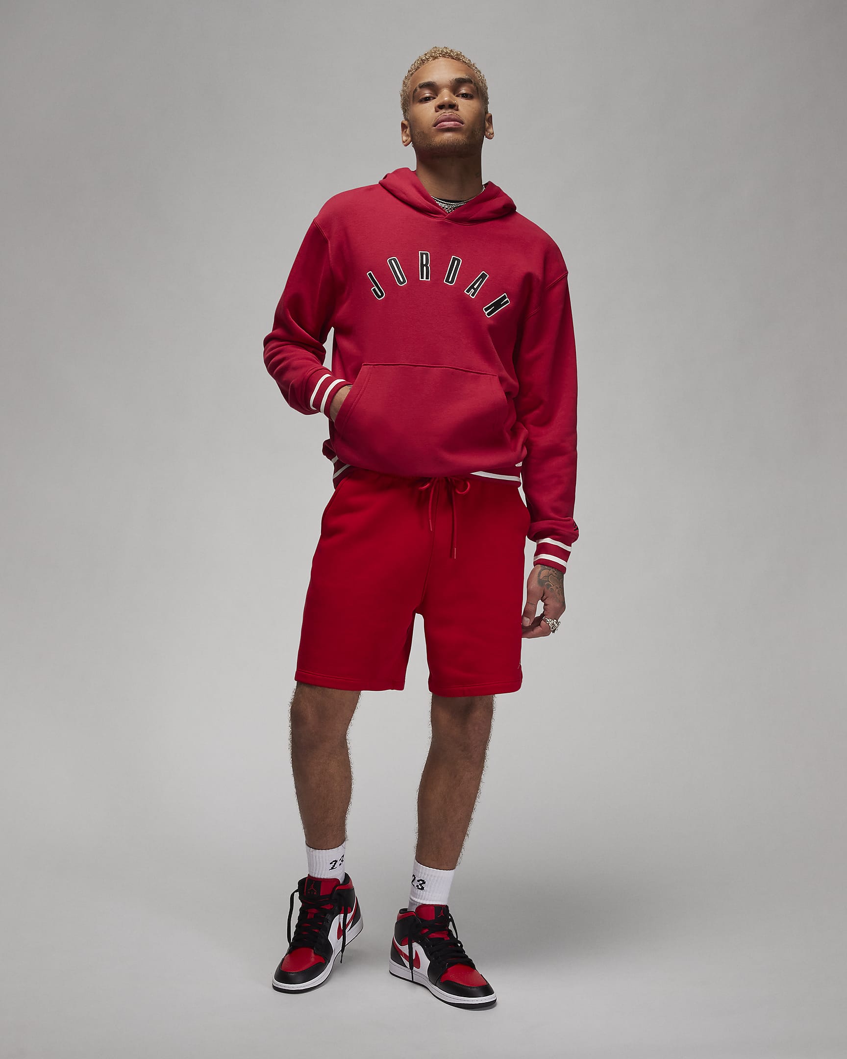 Jordan Flight MVP Men's Fleece Pullover Hoodie. Nike CA