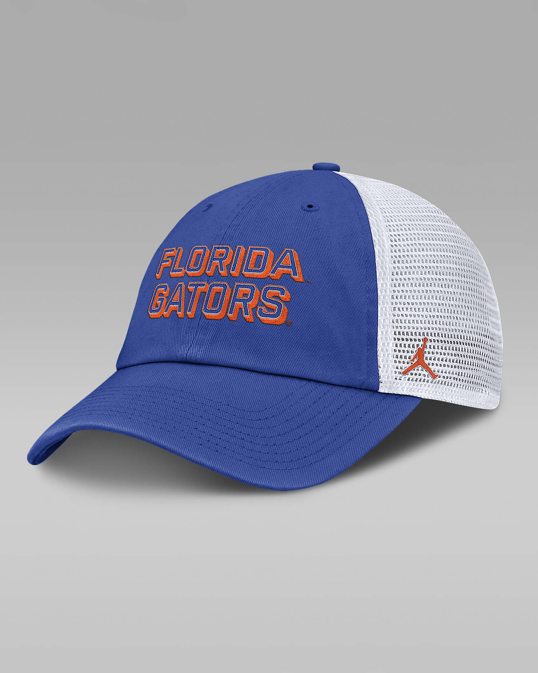 Florida On-Field Club Gameday Men's Jordan Brand College Trucker Adjustable Hat - Royal