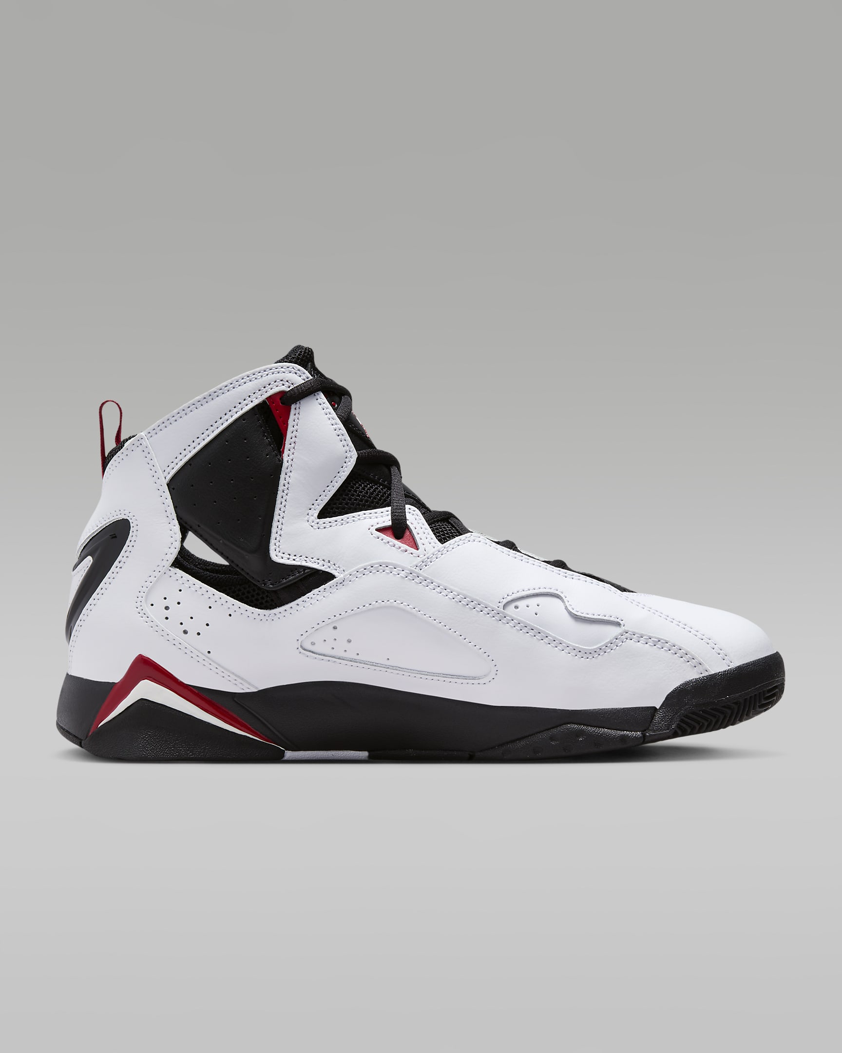 Chaussure Jordan True Flight pour homme - Blanc/Noir/Varsity Red