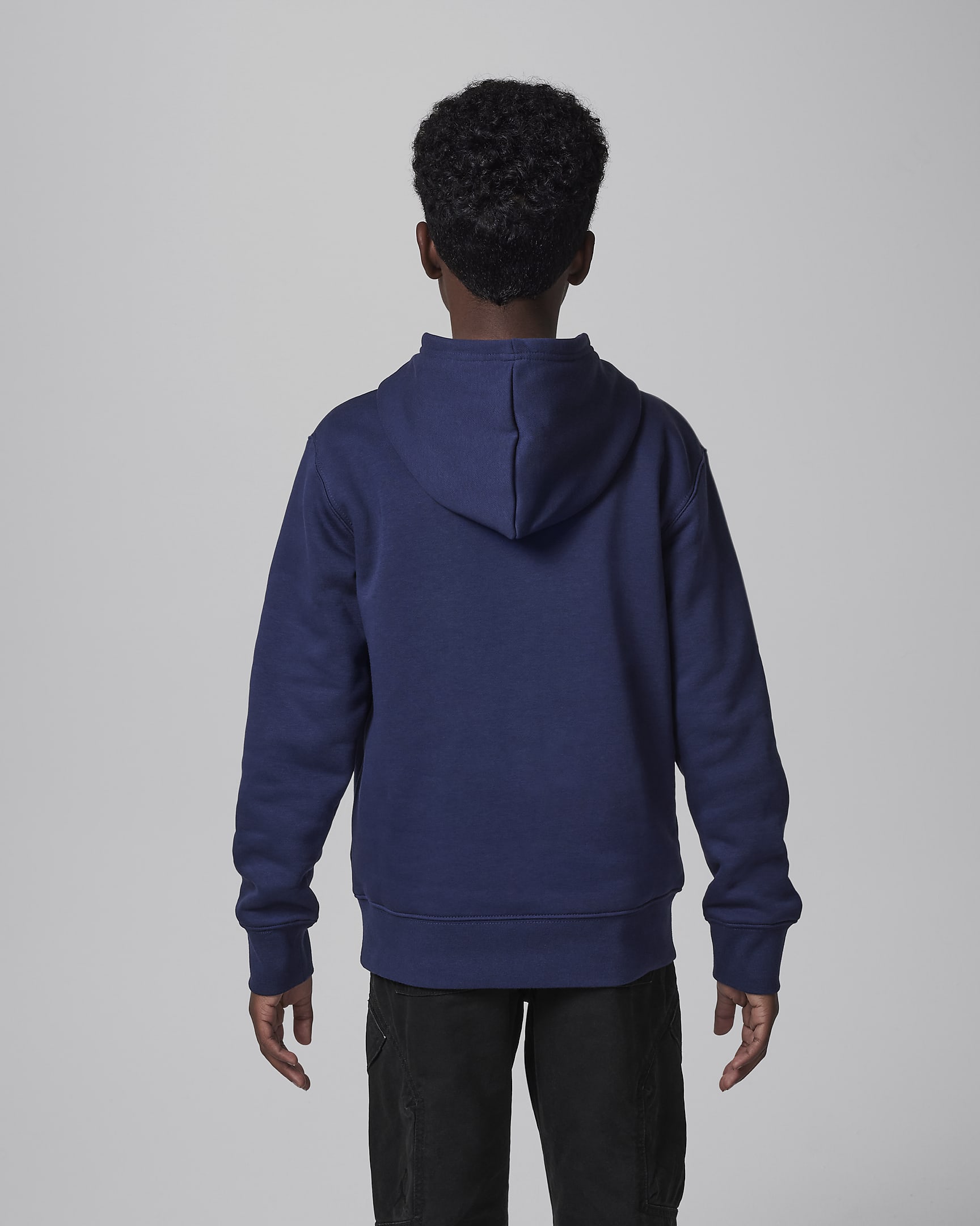 Jordan Older Kids' Jumpman Baseline Sweatshirt - Midnight Navy