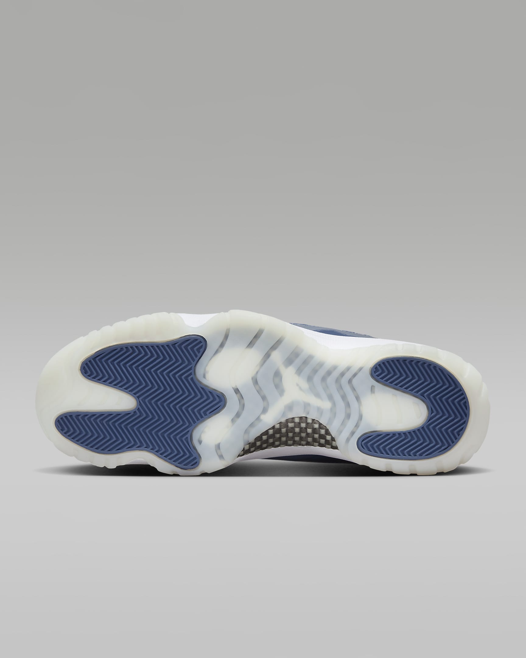 Air Jordan 11 Retro Low 'Diffused Blue' Men's Shoes - White/Diffused Blue/Football Grey/Midnight Navy