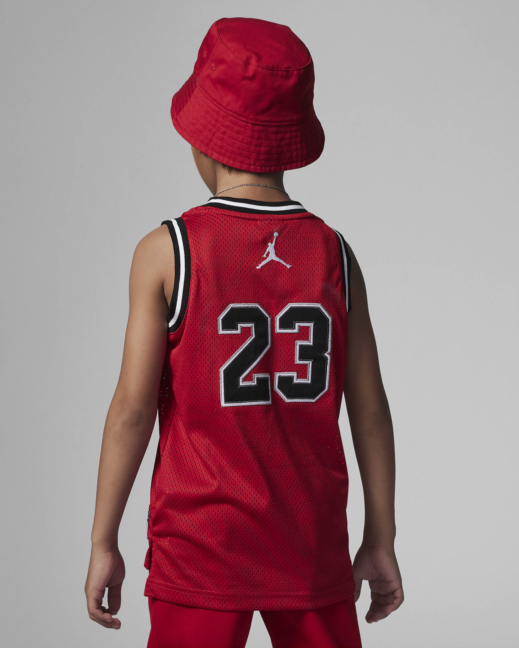 Playera para niños talla pequeña Jordan 23 Jersey - Rojo gimnasio