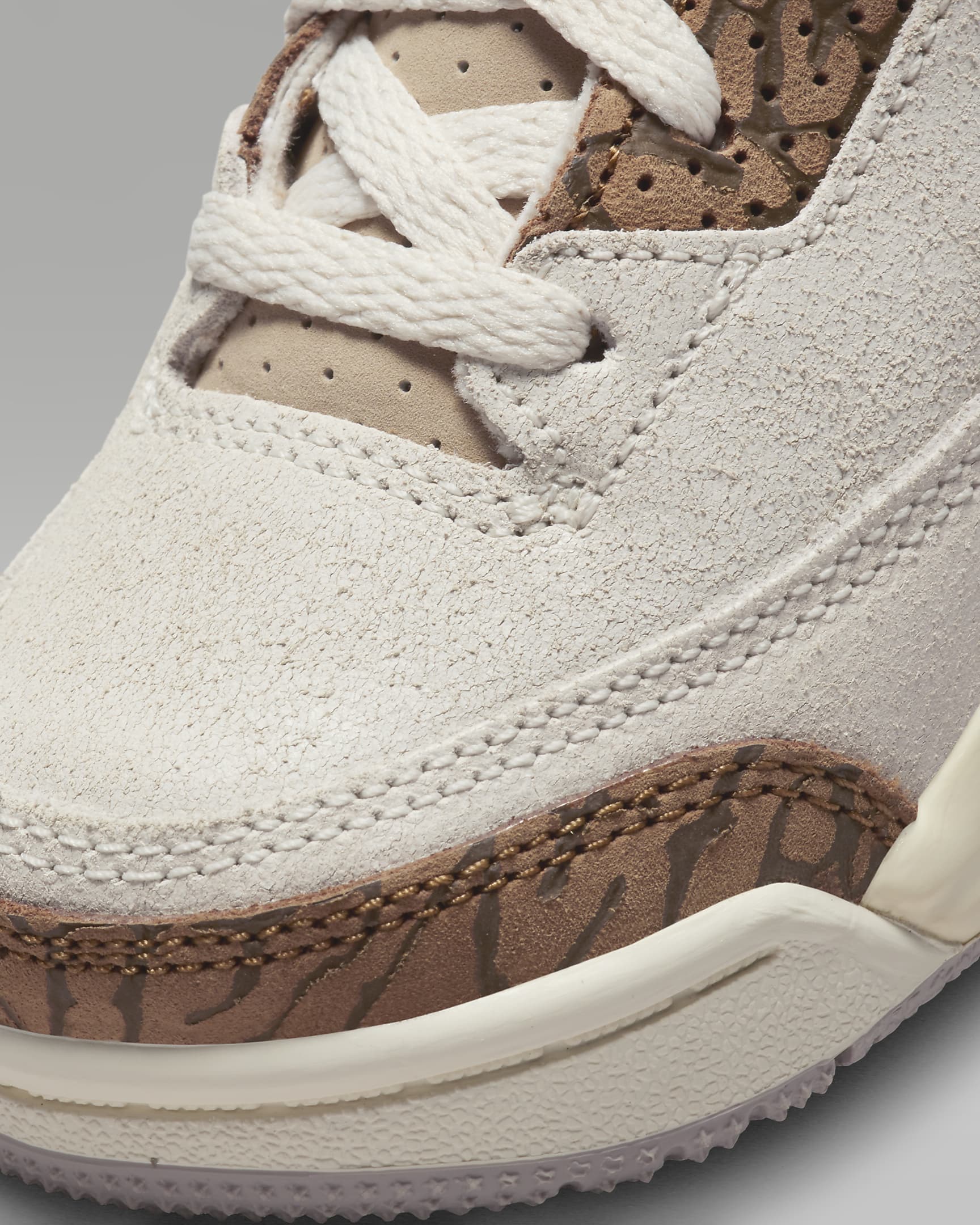 jordan retro 3 on feet