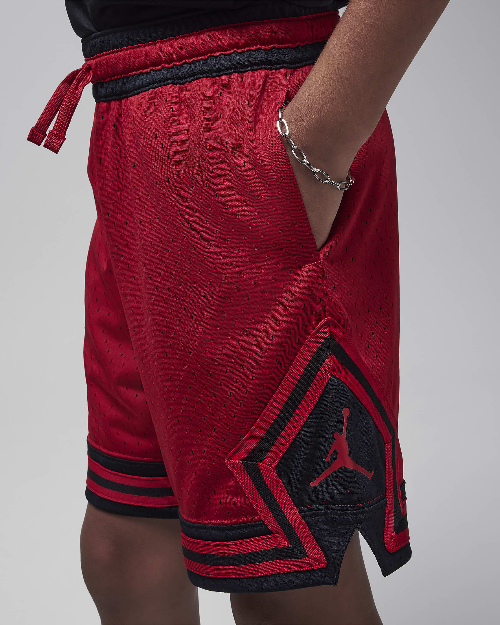 Jordan Sport Pantalons curts Dri-FIT Diamond - Nen/a - Gym Red