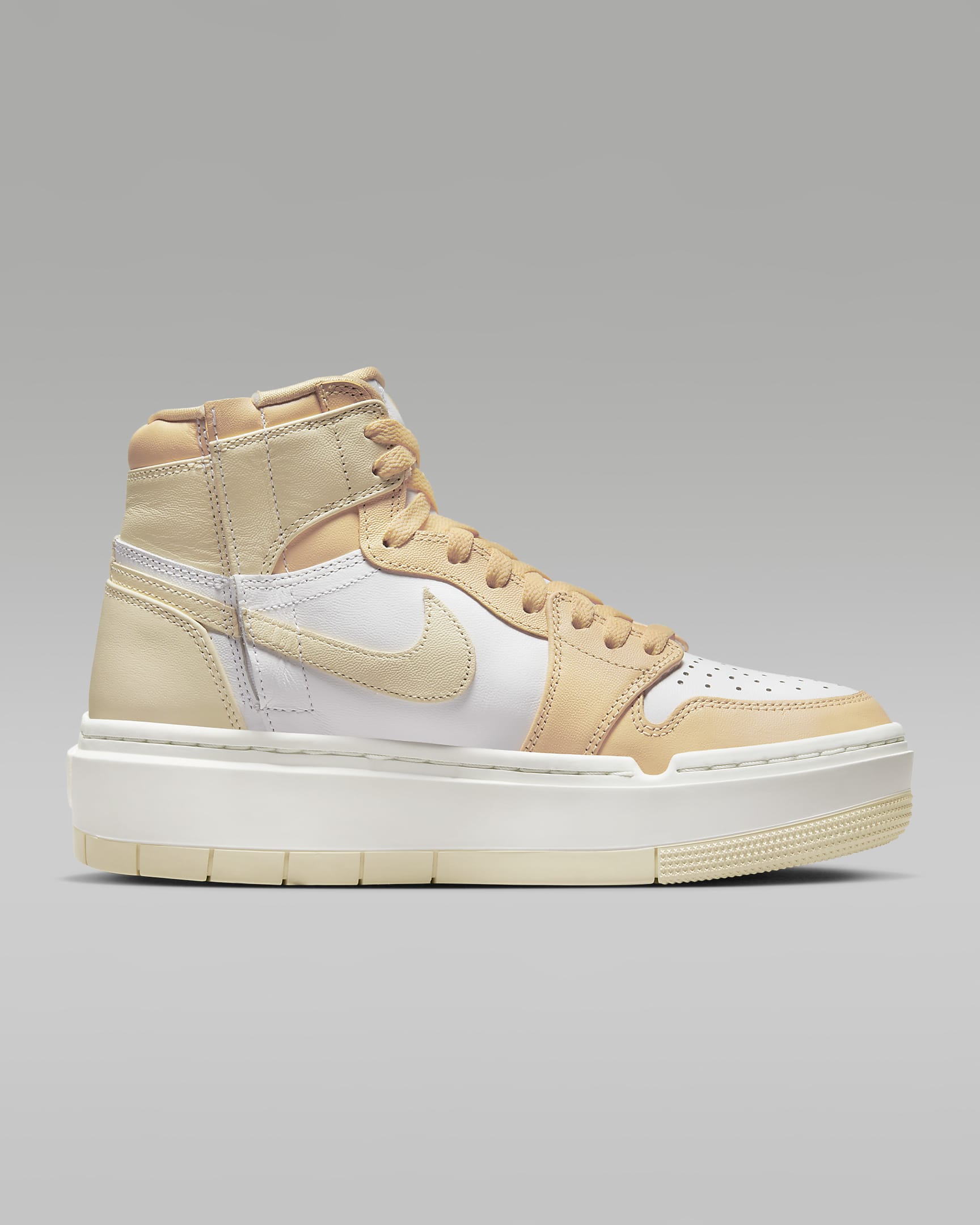 Air Jordan 1 Elevate High Kadın Ayakkabısı - Celestial Gold/Beyaz/Sail/Muslin