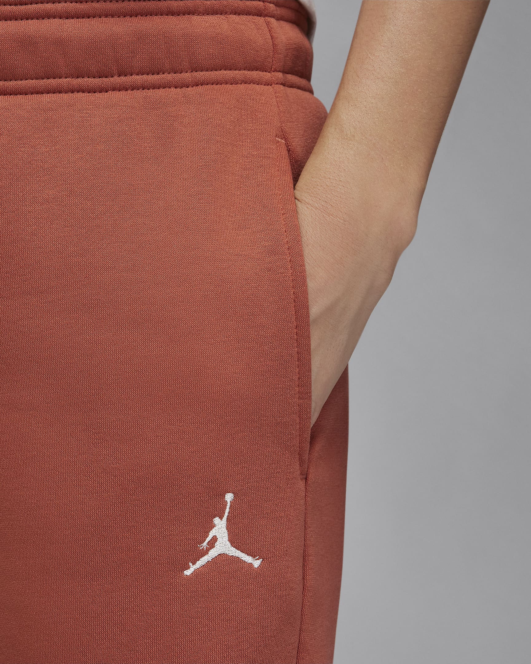 Jordan Brooklyn Fleece Women's Trousers - Dusty Peach/Sail