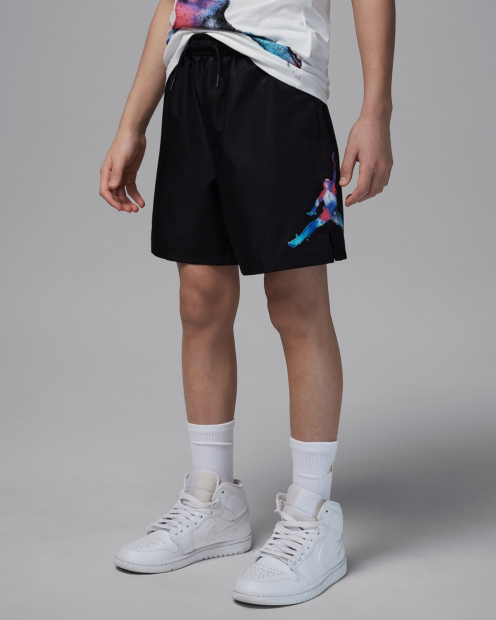 Jordan Older Kids' Jumpman Foam Trucker Hat - Black