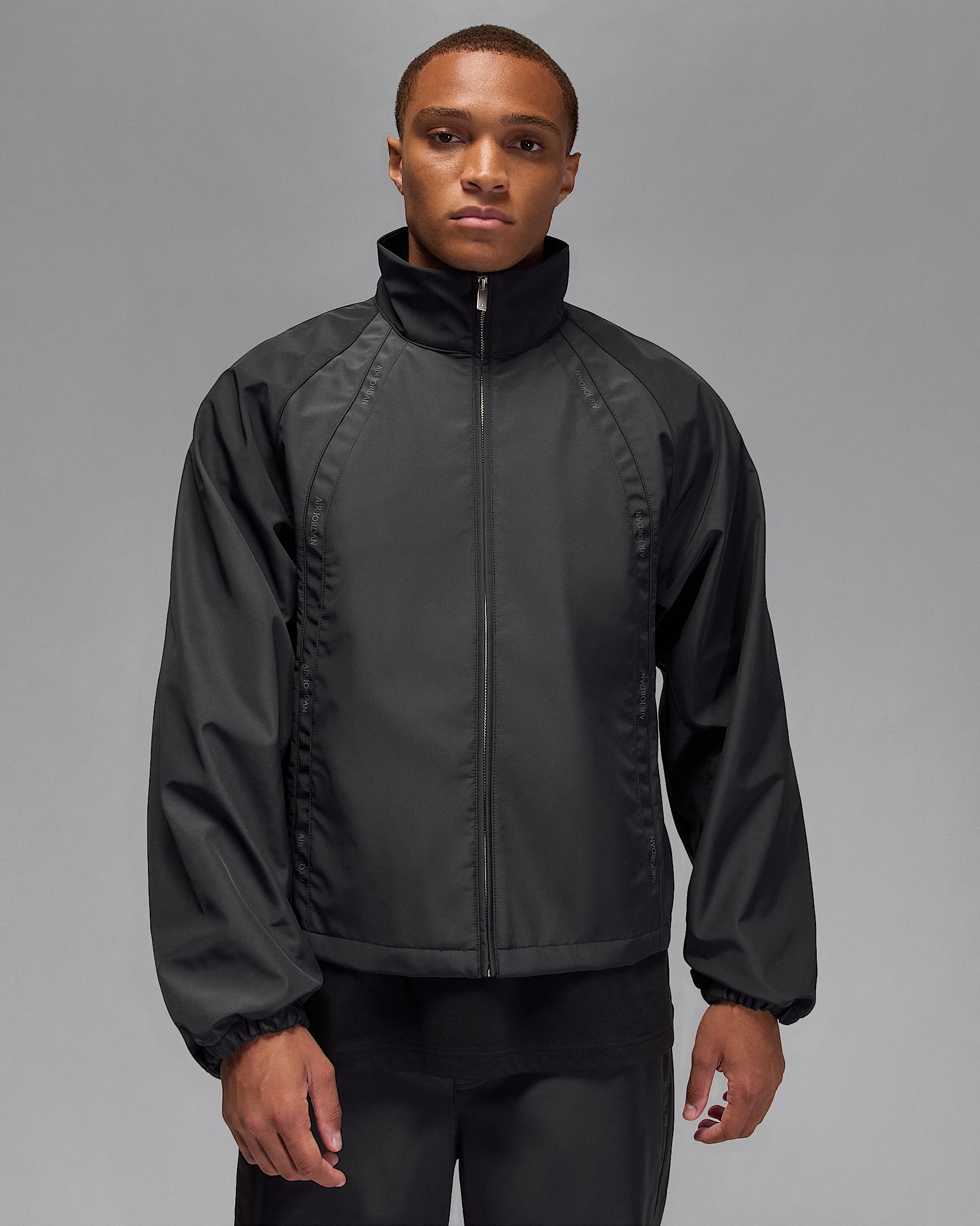 Air Jordan Men's Tracksuit Jacket - Off-Noir