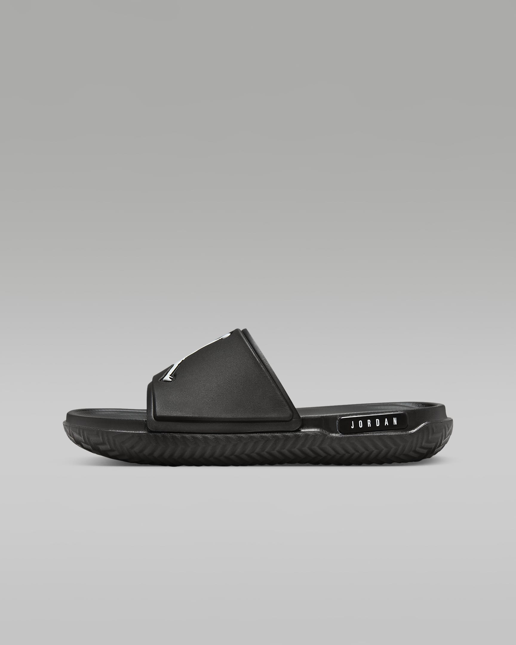 Jordan Jumpman Older Kids' Slides - Black/White