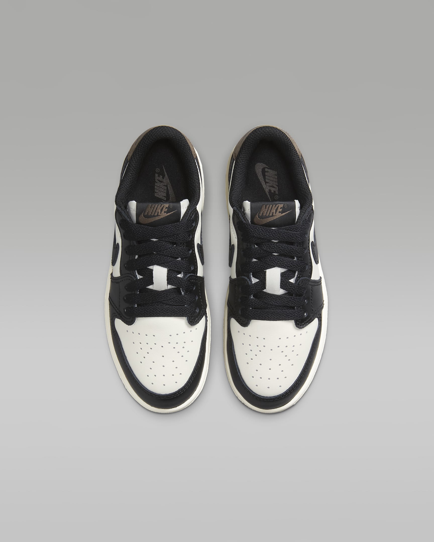 Jordan 1 Retro Low "Mocha" Little Kids' Shoes - Sail/Dark Mocha/Black