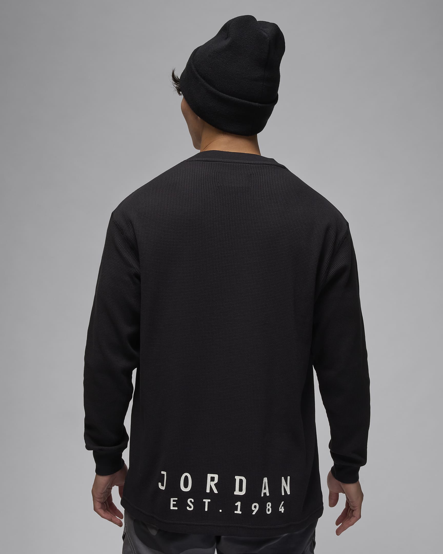 Jordan Essentials Longsleeve für Herren - Schwarz/Sail