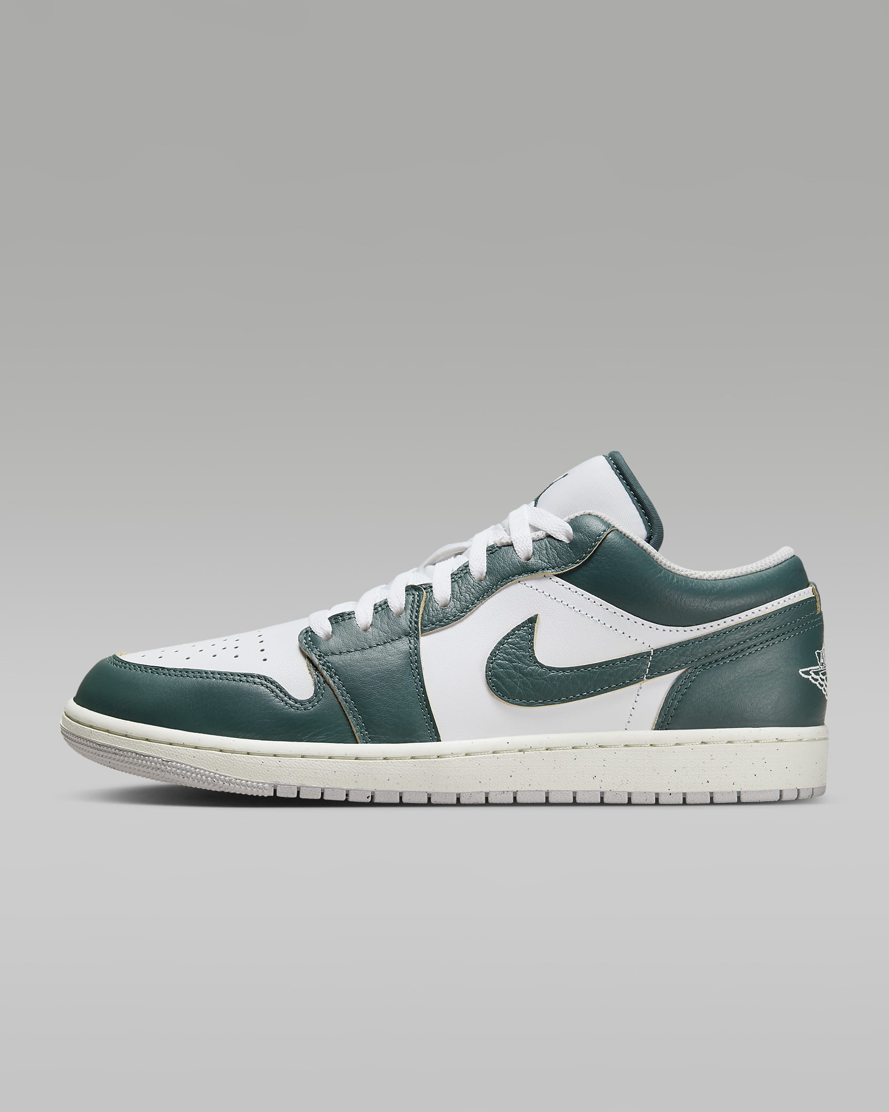 Air Jordan 1 Low SE Men's Shoes - Oxidised Green/White/Sail/Oxidised Green