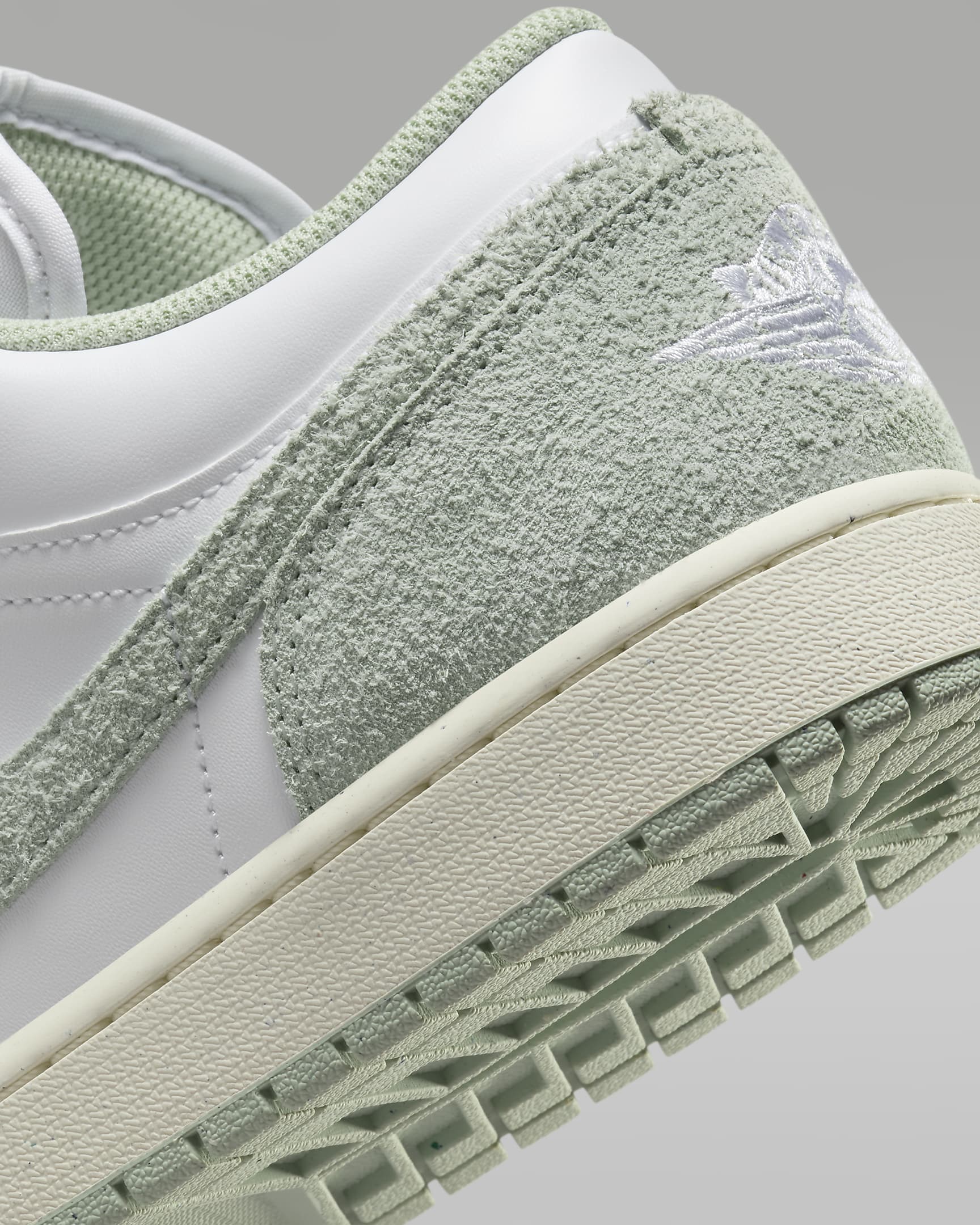 Air Jordan 1 Low SE herresko - Hvit/Sail/Seafoam