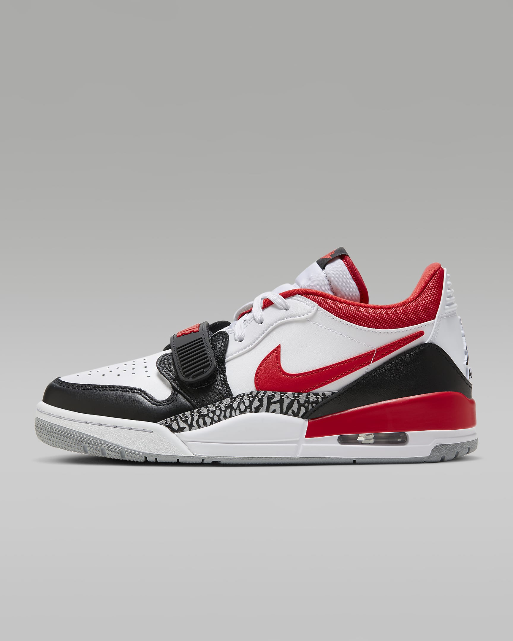 Scarpa Air Jordan Legacy 312 Low – Uomo - Bianco/Nero/Wolf Grey/Fire Red