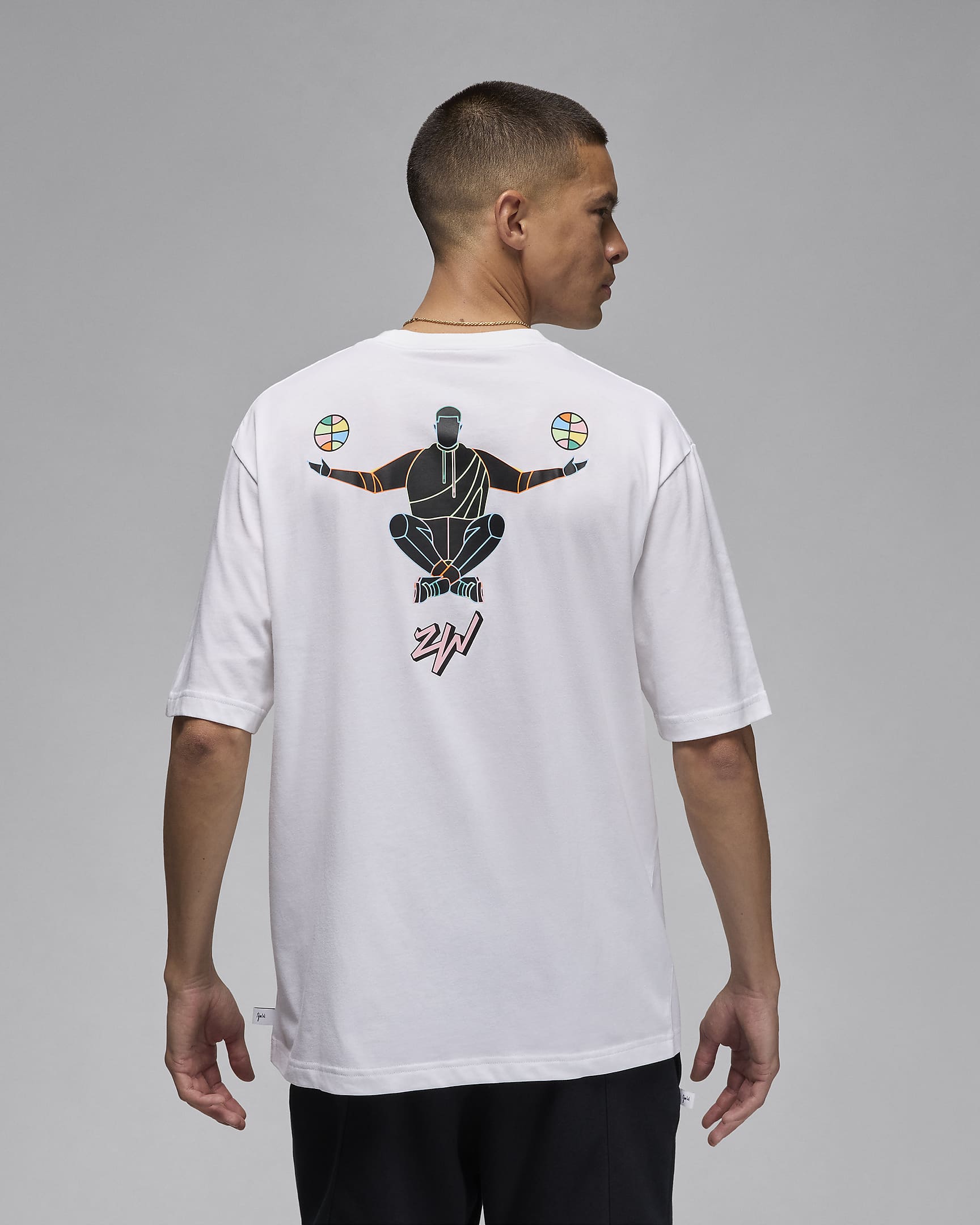 Playera para hombre Zion - Blanco