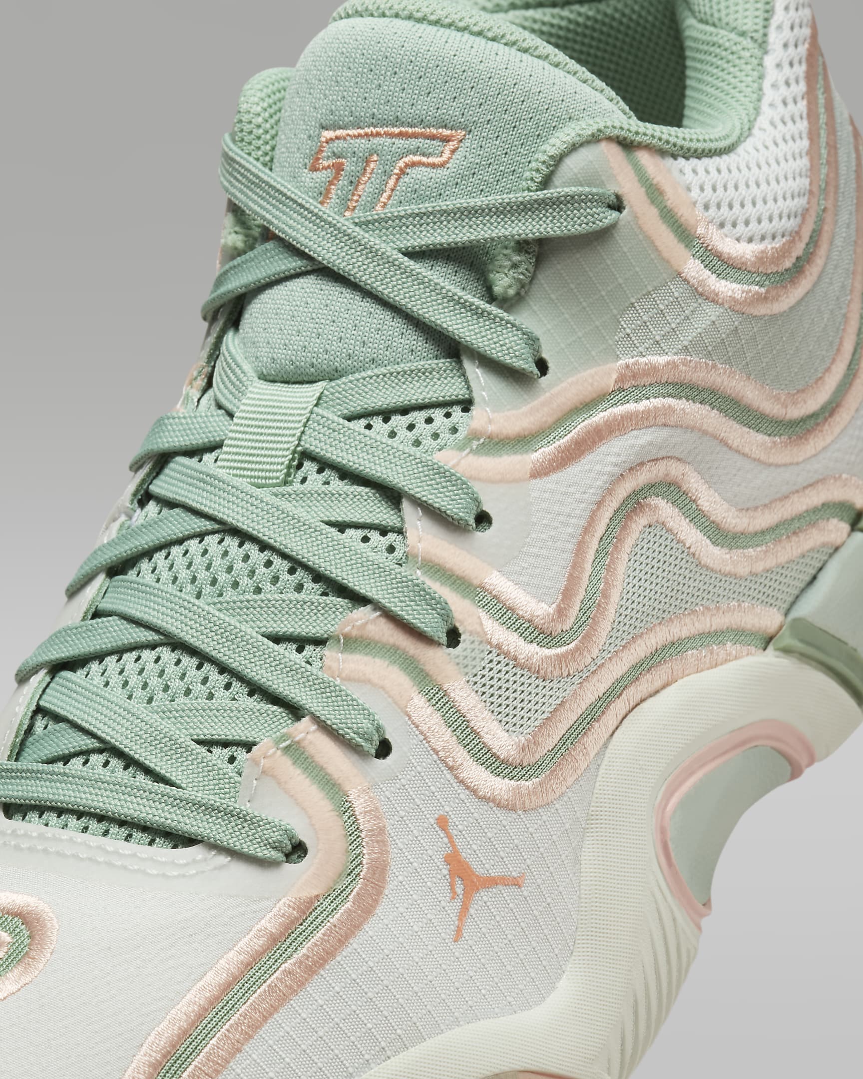 Tatum 3 Older Kids' Basketball Shoes - Seafoam/Spruce Aura/Arctic Orange/Apricot Agate