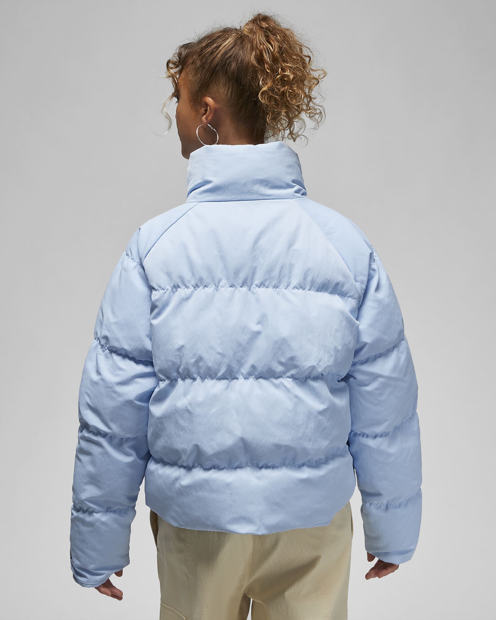 Jordan Flight Women's Puffer Jacket - Ice Blue