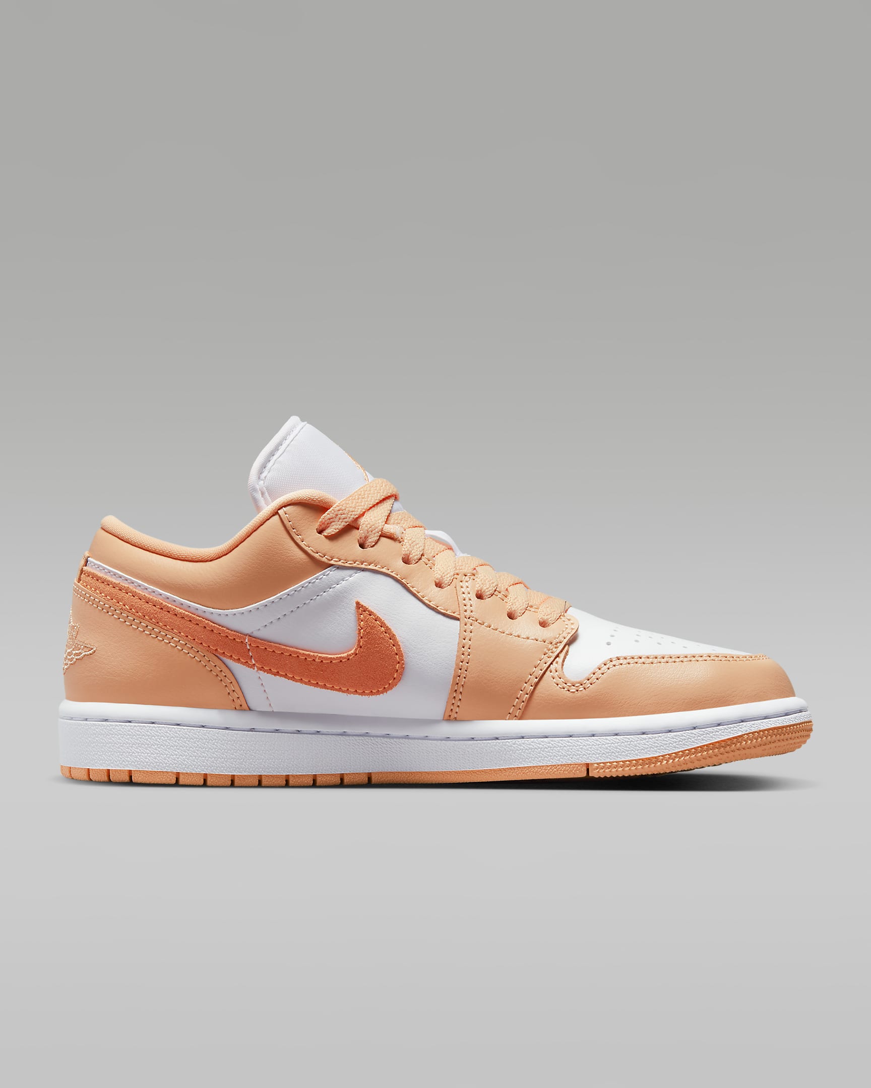 Air Jordan 1 Low Women's Shoes - Sunset Haze/White/Bright Citrus