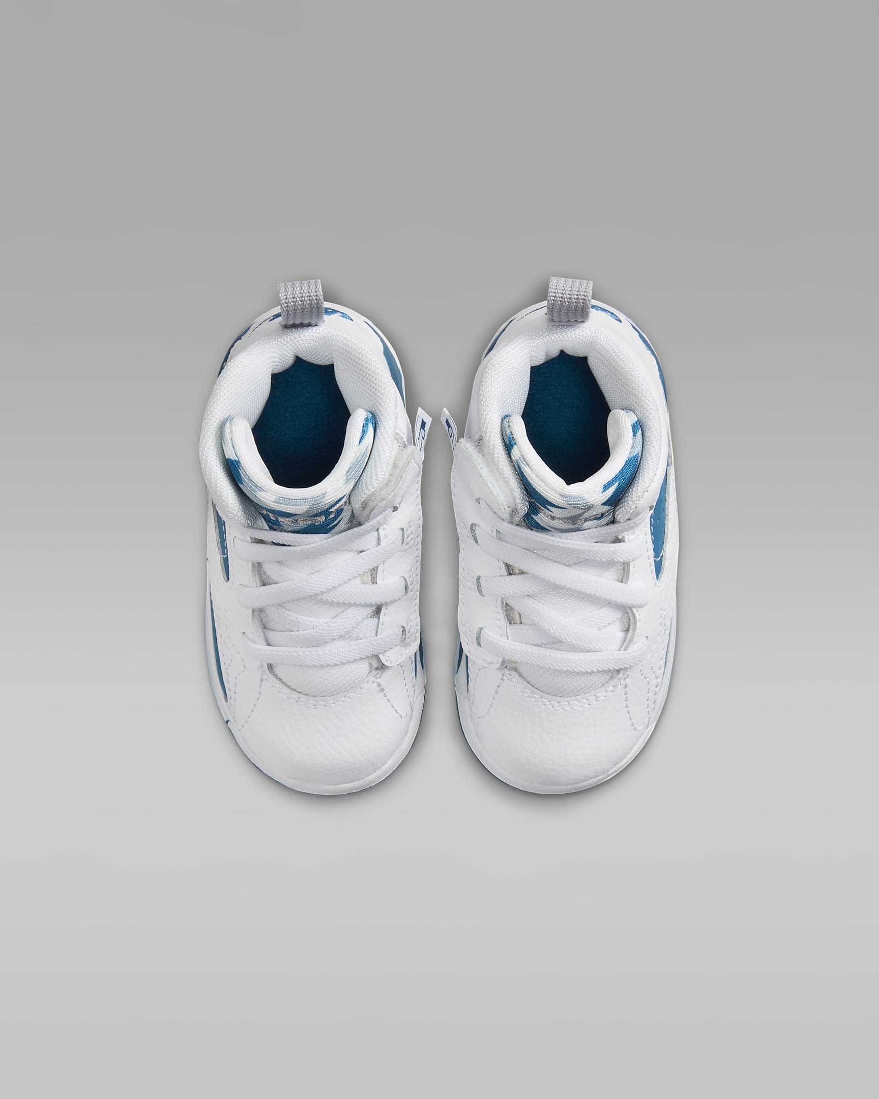 Jumpman MVP Baby/Toddler Shoes - White/Wolf Grey/Industrial Blue