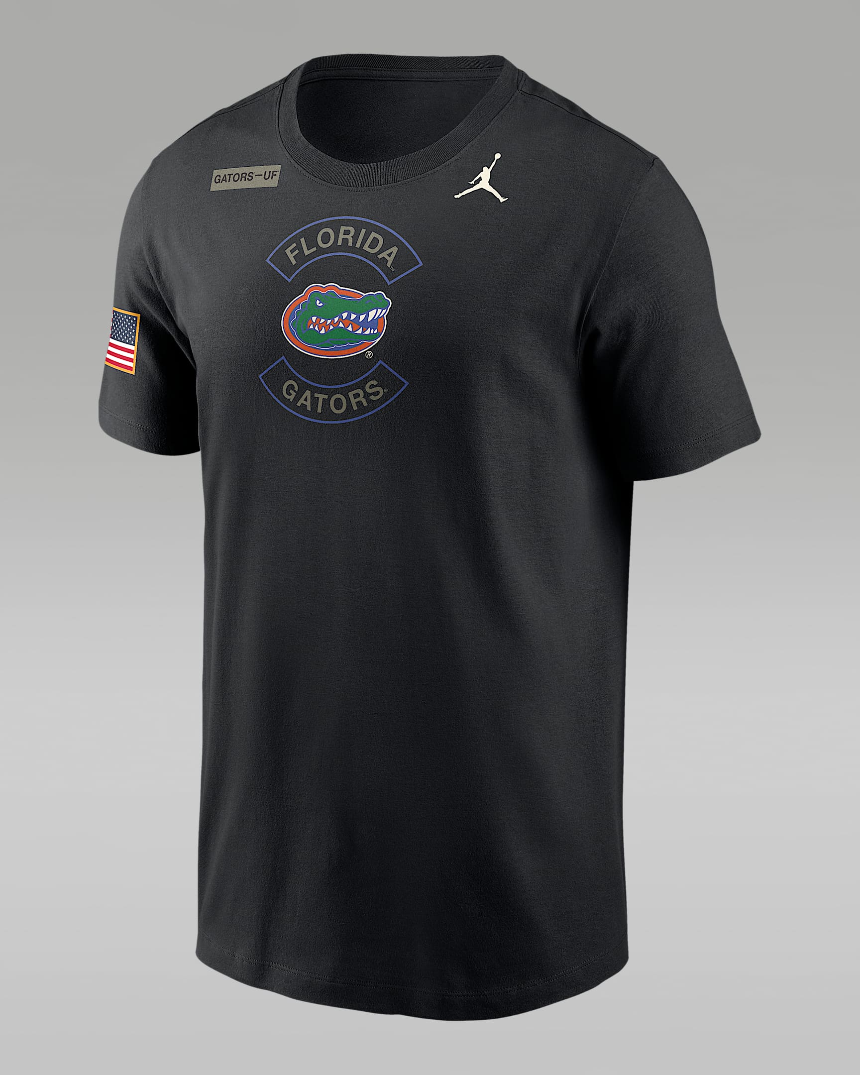Florida Military Appreciation Men's Jordan Brand Dri-FIT College T-Shirt - Black