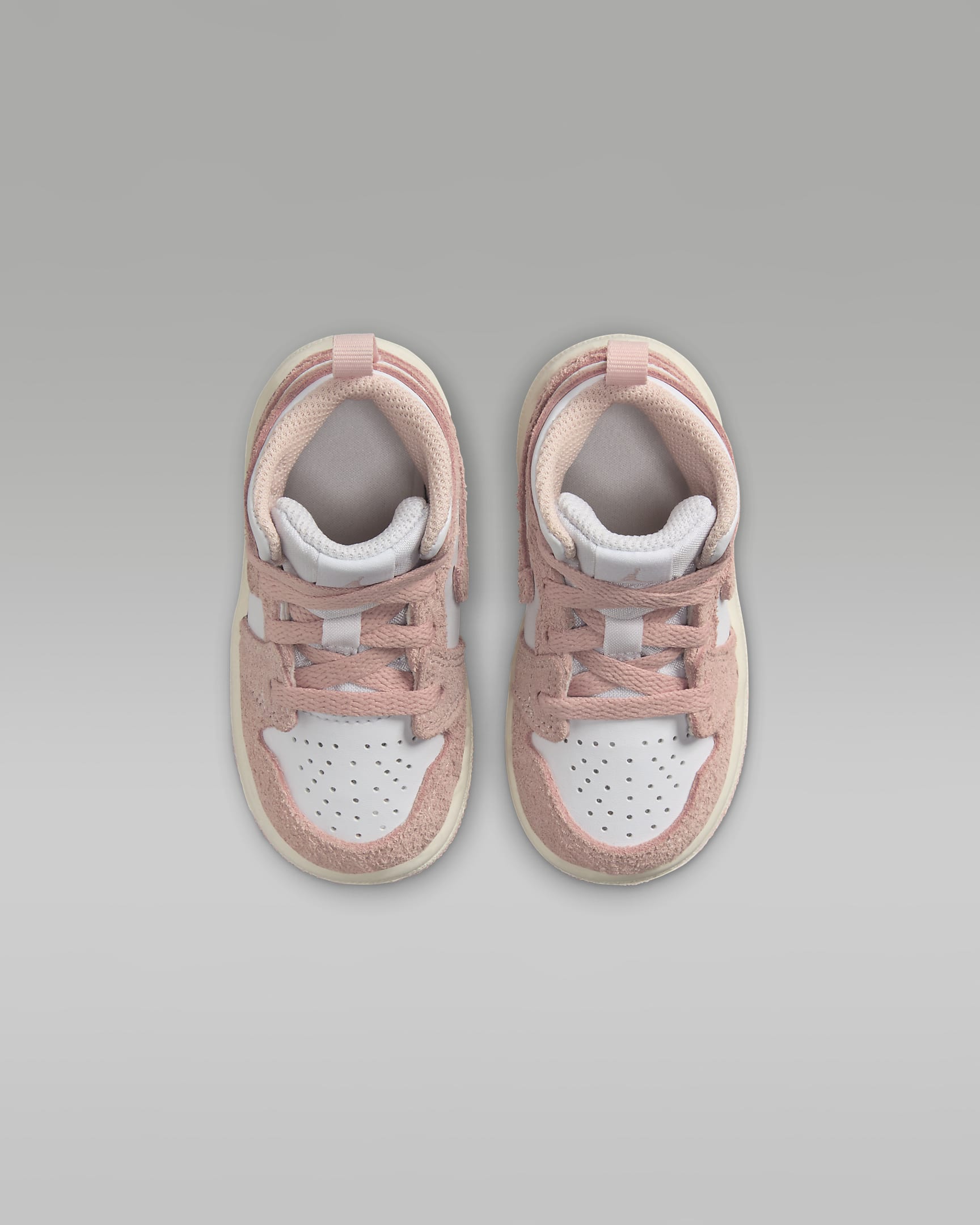 Jordan 1 Mid SE cipő babáknak - Fehér/Sail/Legend Pink