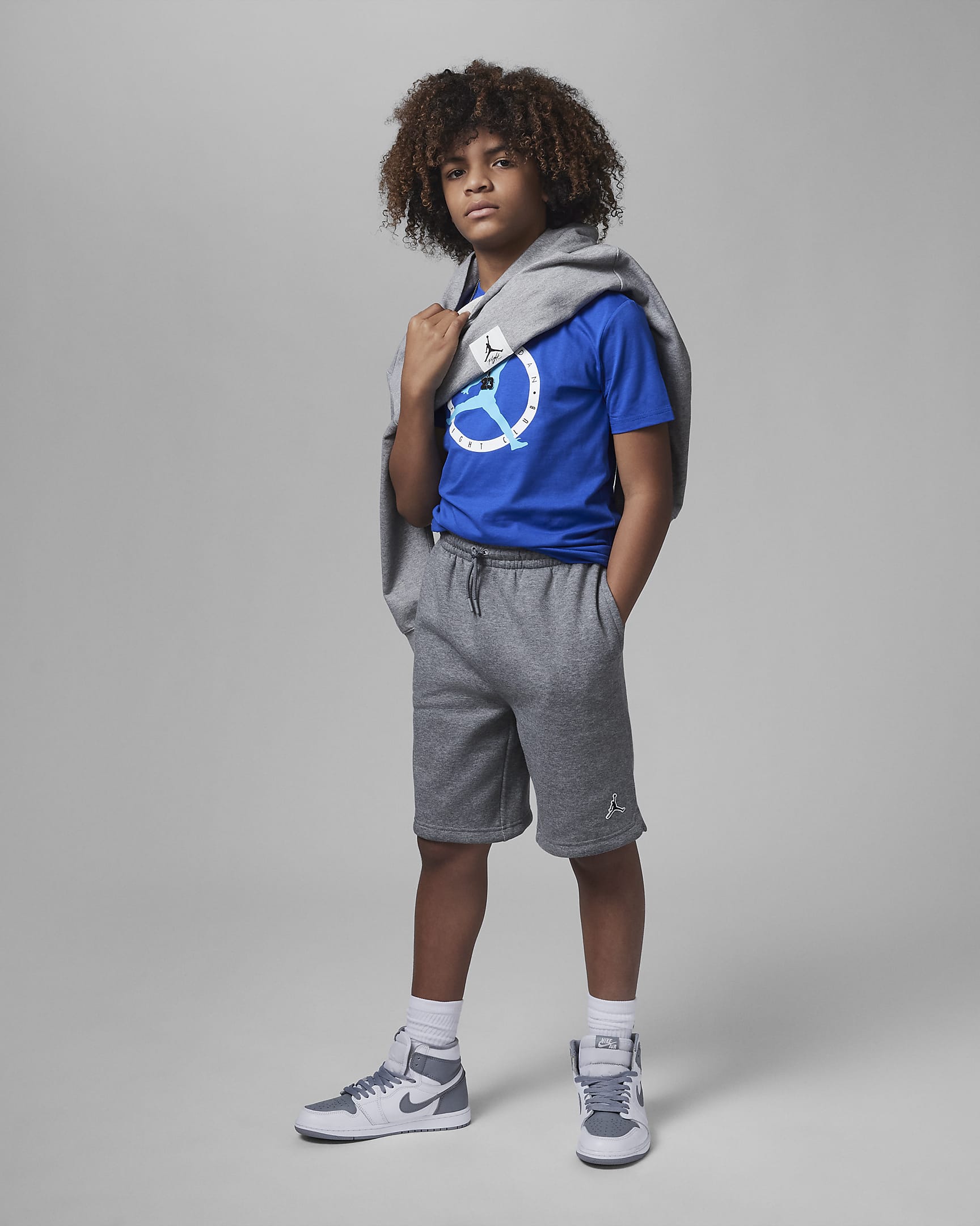 Jordan MVP Flight Tee Older Kids' (Boys') T-Shirt - Game Royal