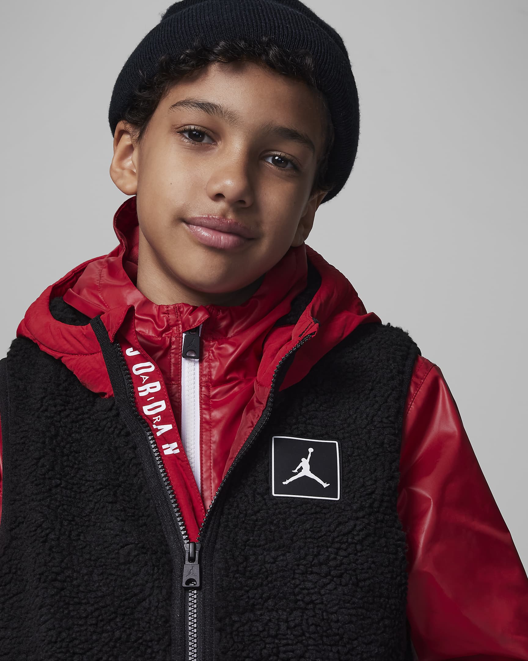 Jordan Sherpa Vest Big Kids Vest. Nike.com