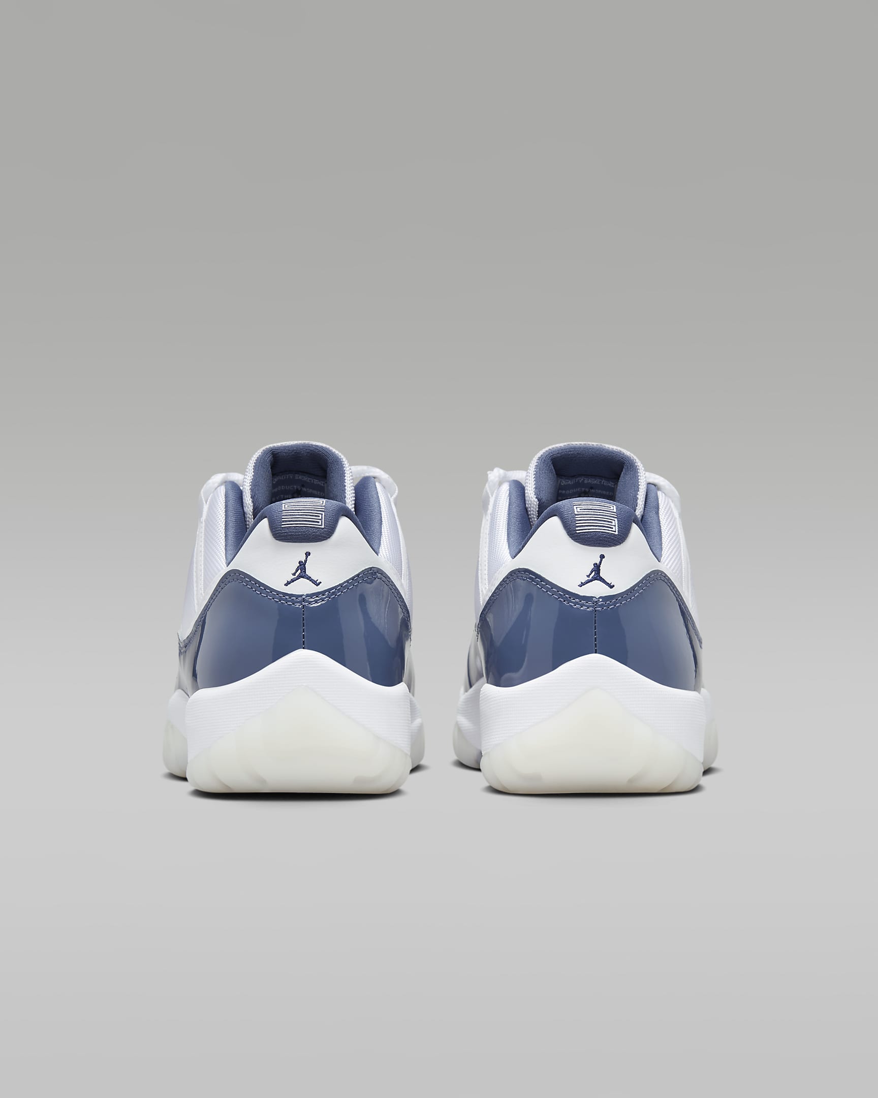 Air Jordan 11 Retro Low 'Diffused Blue' Men's Shoes - White/Diffused Blue/Football Grey/Midnight Navy