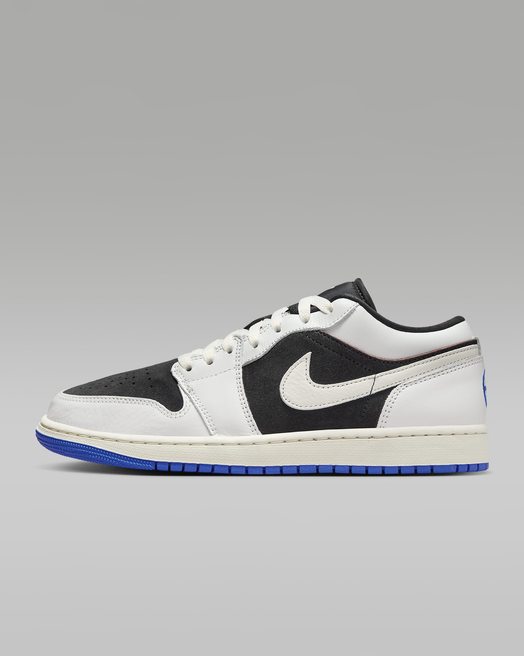 Air Jordan 1 Low Quai 54 Men's Shoes - Off-Noir/Summit White/Burnt Sunrise/Sail