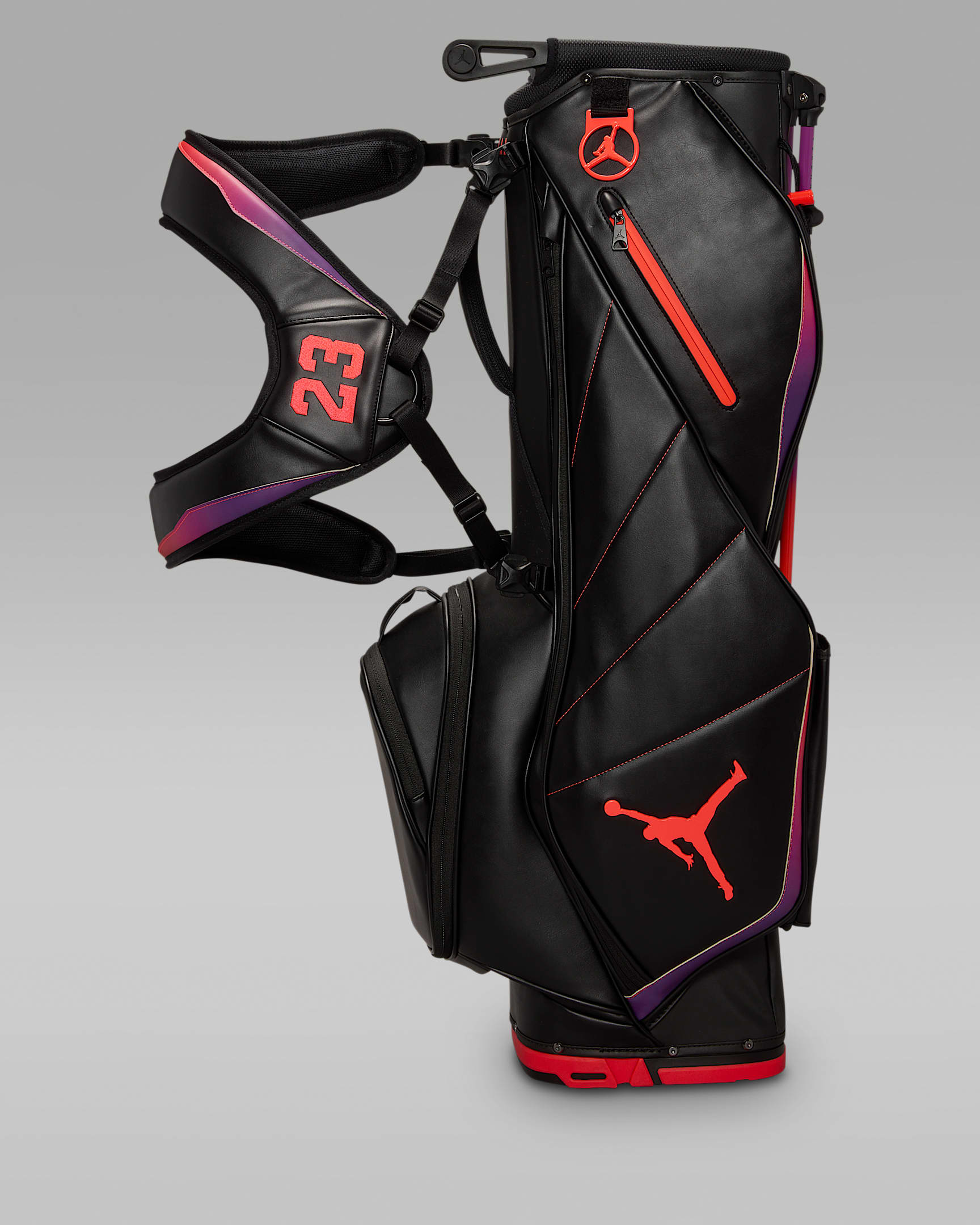 Jordan Fade Away Luxe 6-Way Golf Bag - Black