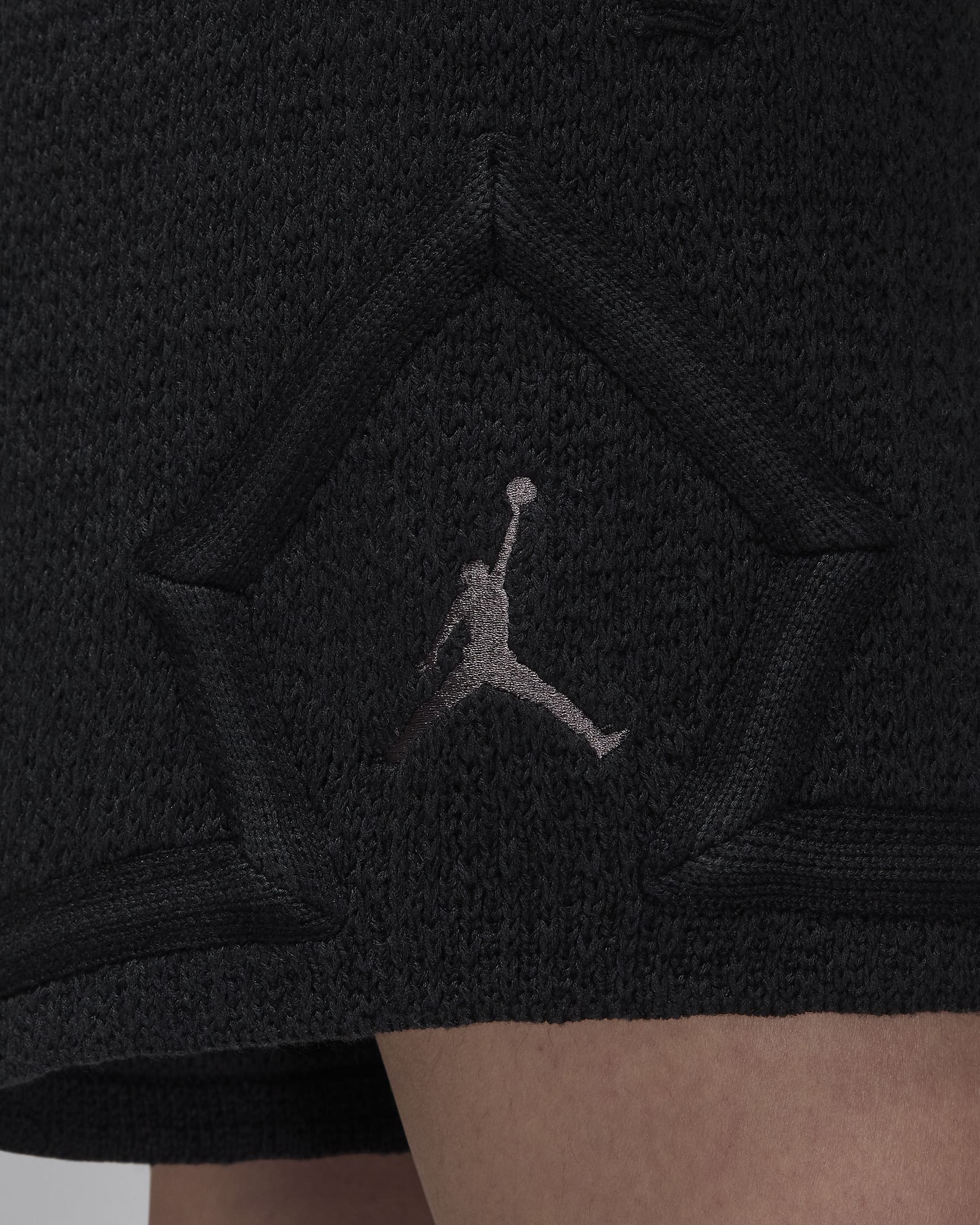 Air Jordan Women's Knit Shorts - Off Noir