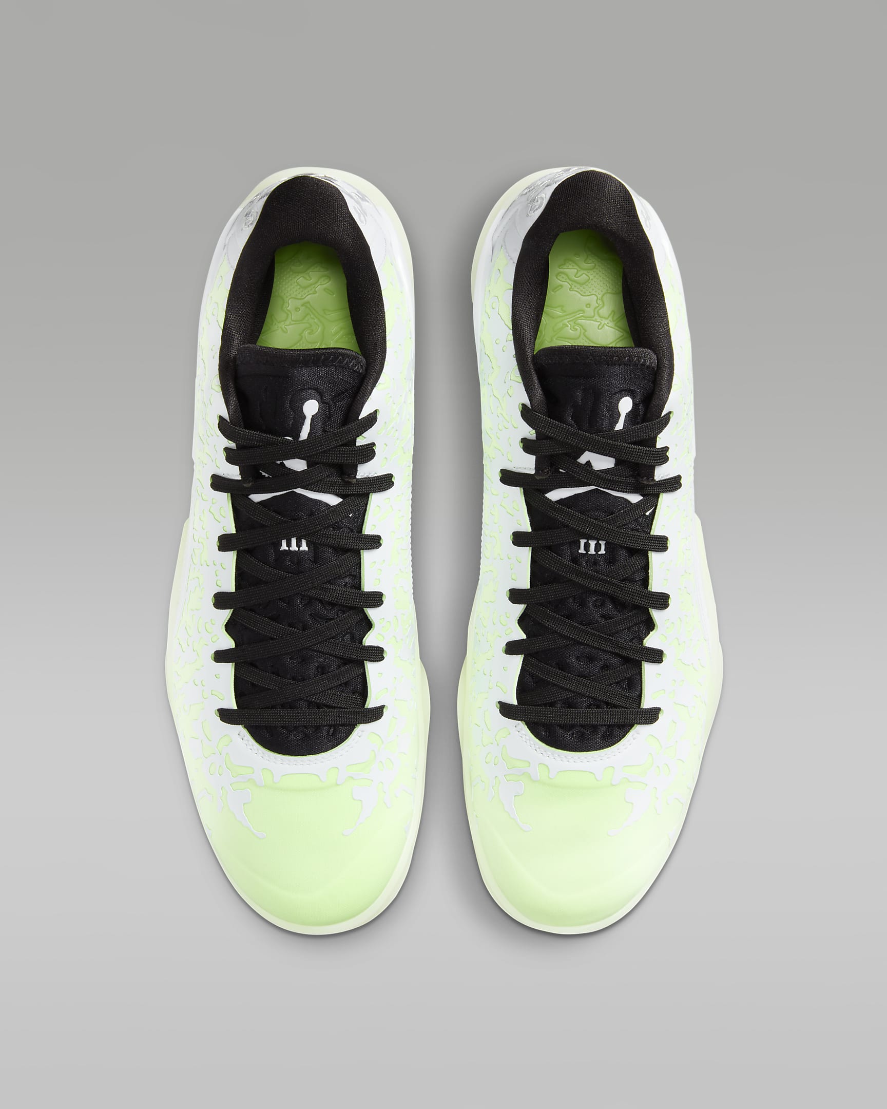 Zion 3 Basketball Shoes - White/Black/Barely Volt/White