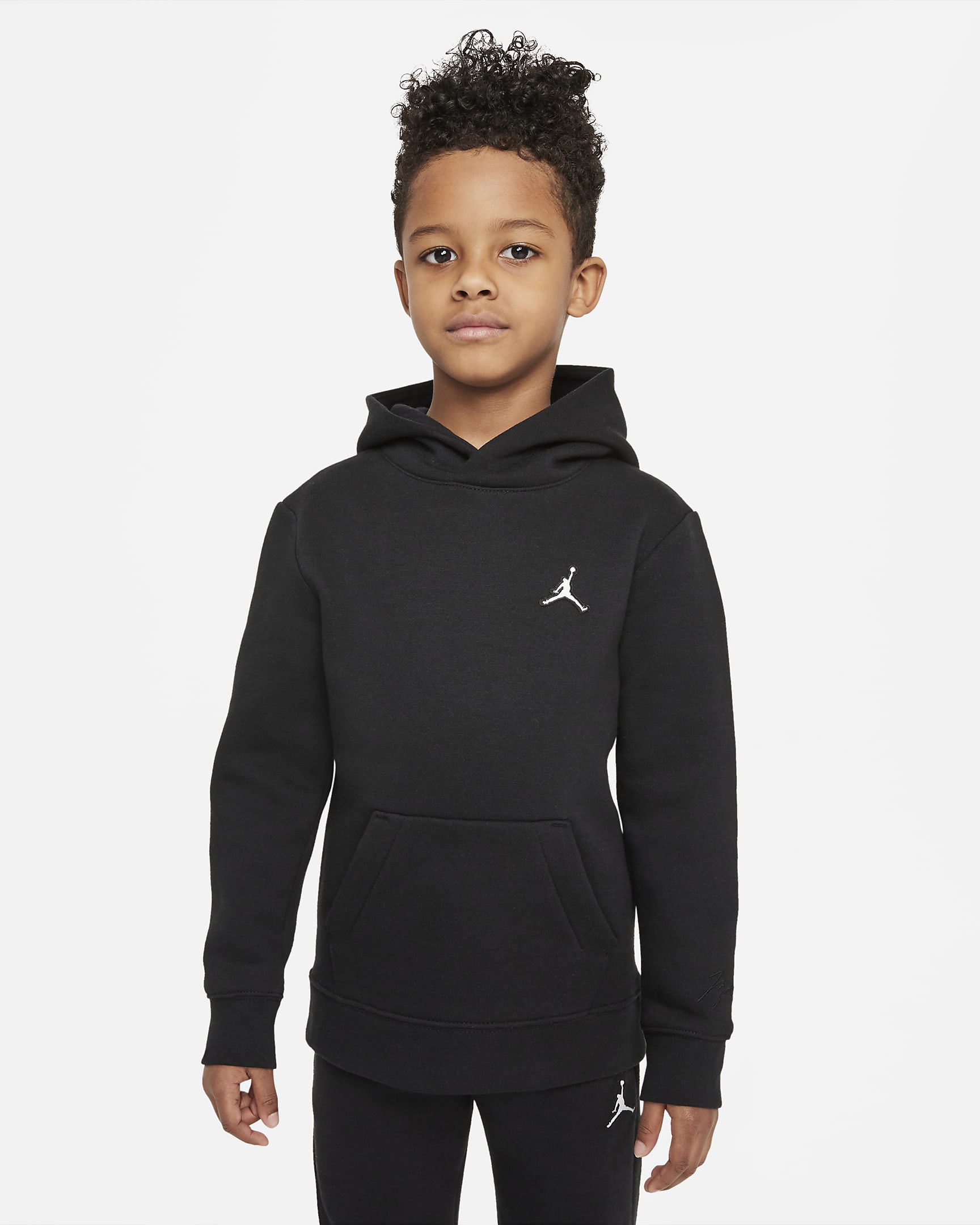 Jordan Little Kids' Pullover Hoodie - Black