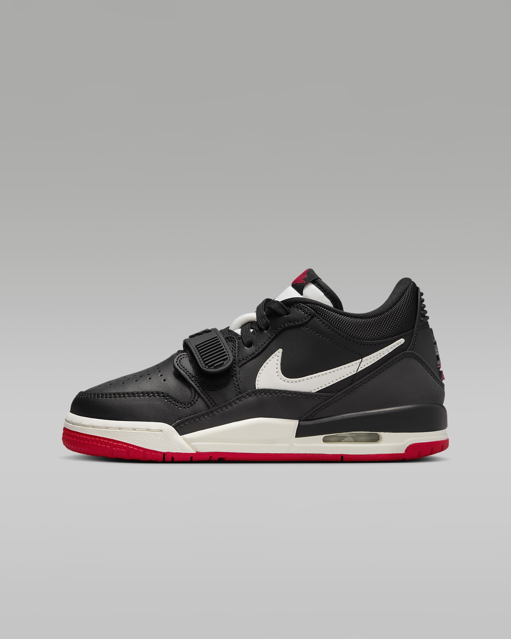 Air Jordan Legacy 312 Low Big Kids' Shoes - Black/University Red/Sail