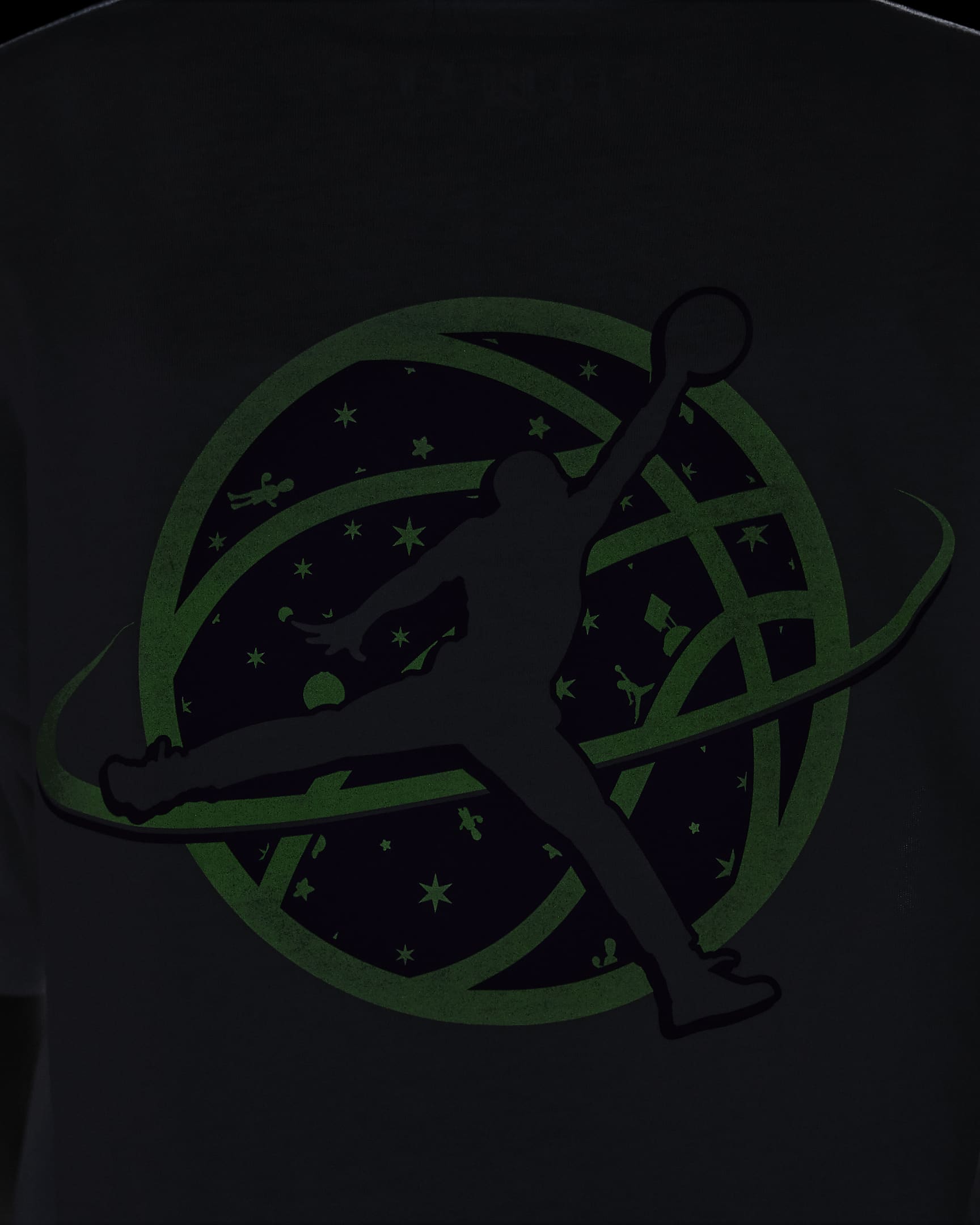 Playera Galaxy Game para niños talla grande Jordan - Blanco